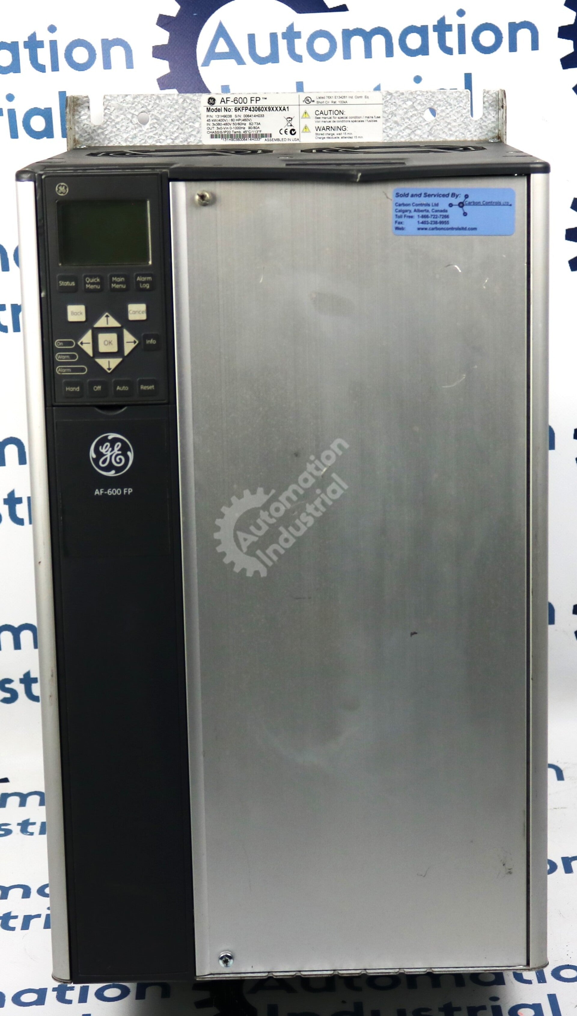 6KFP43060X9XXXA1 By GE 3 Phase Fan & Pump Drive