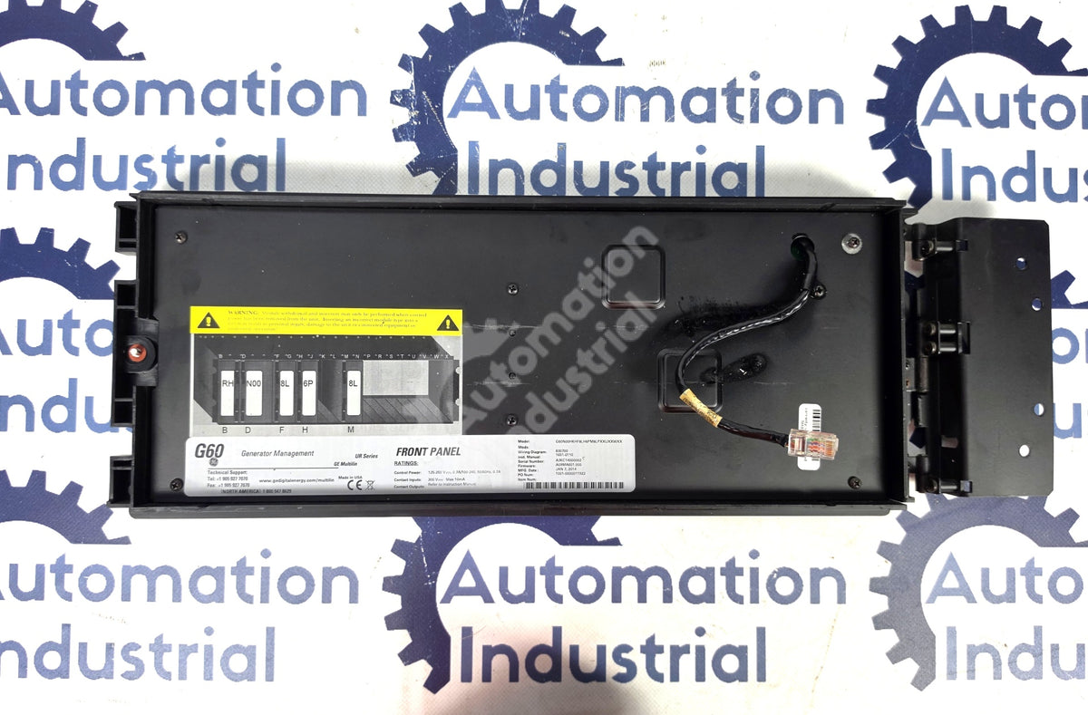 706110801.01A By GE Vernova Multilin G60 Generator Management Front Panel