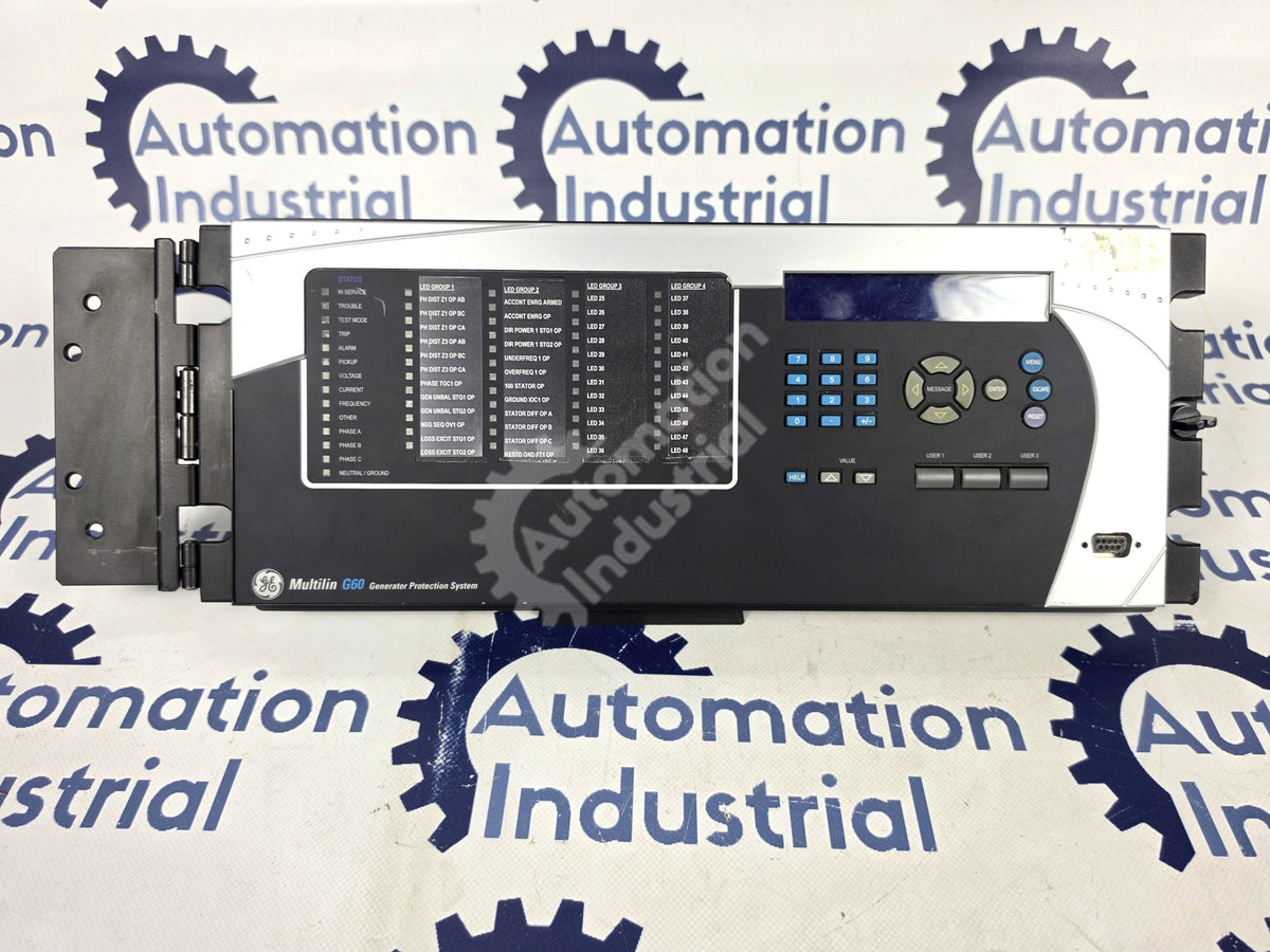 706110801.01A By GE Vernova Multilin G60 Generator Management Front Panel