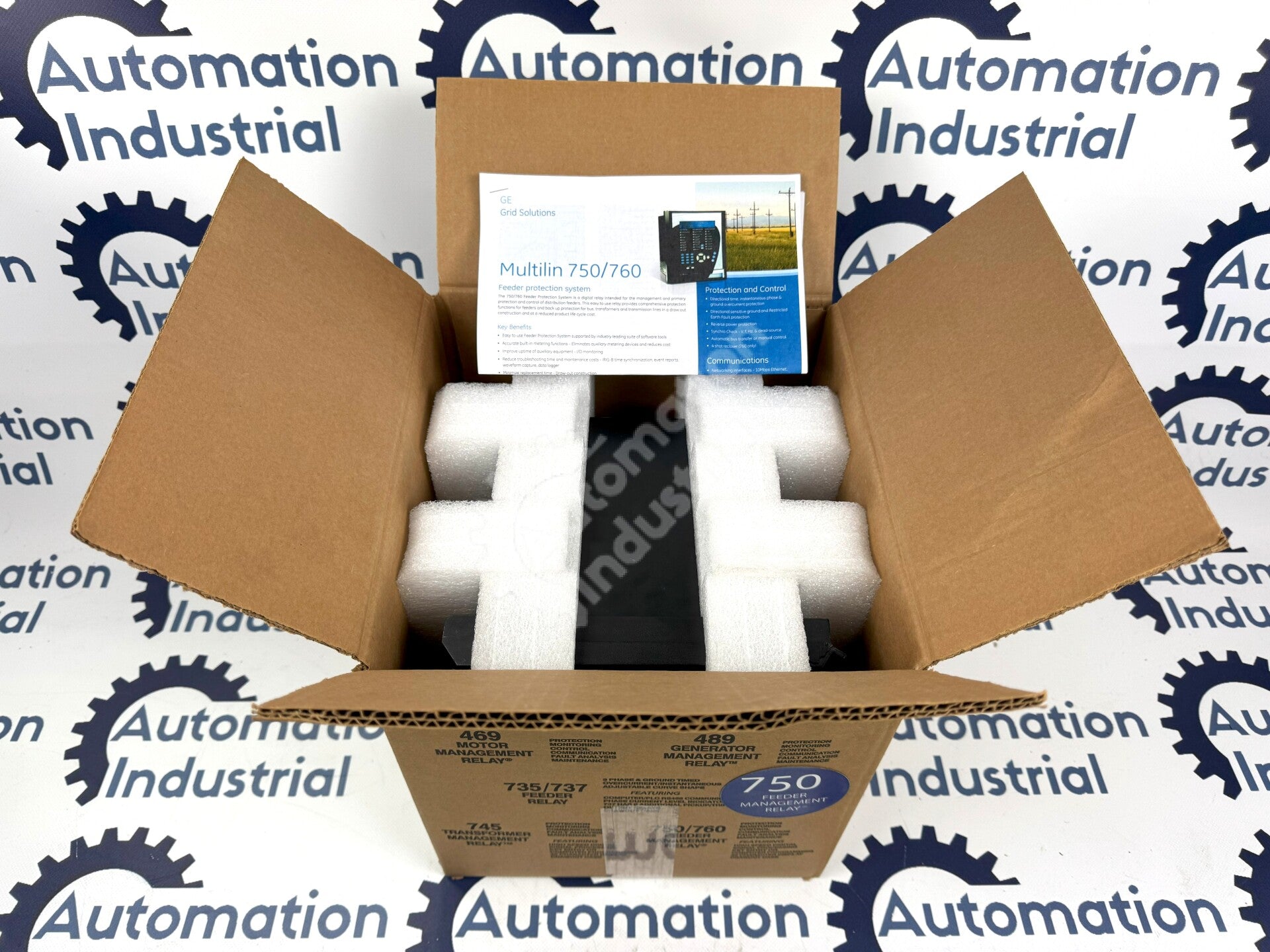 GE Multilin 750-P1-G1-S1-HI-A20-R Feeder Management Relay