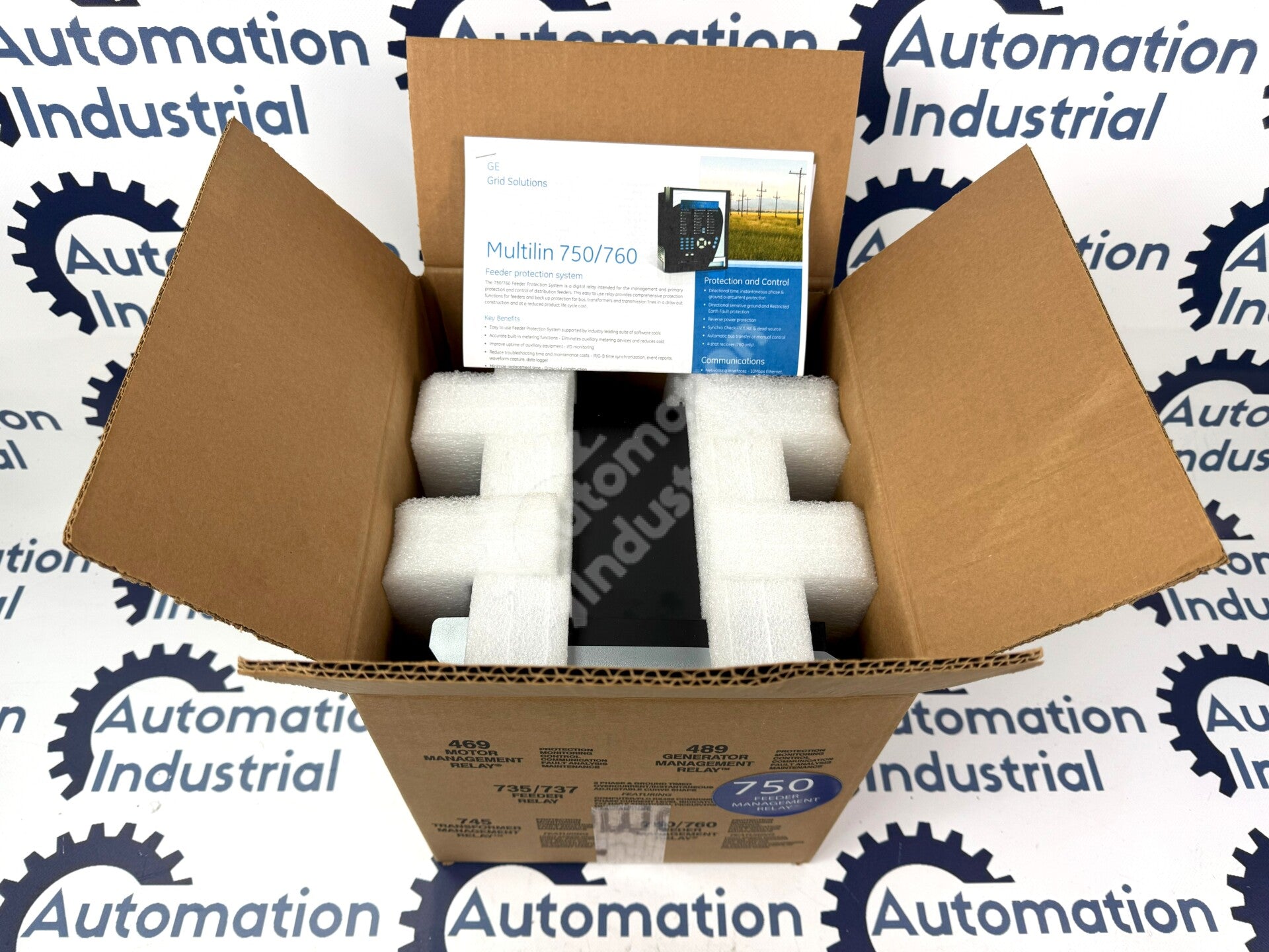 GE Multilin 750-P1-G1-S1-HI-A20-R-T-H Feeder Management Relay