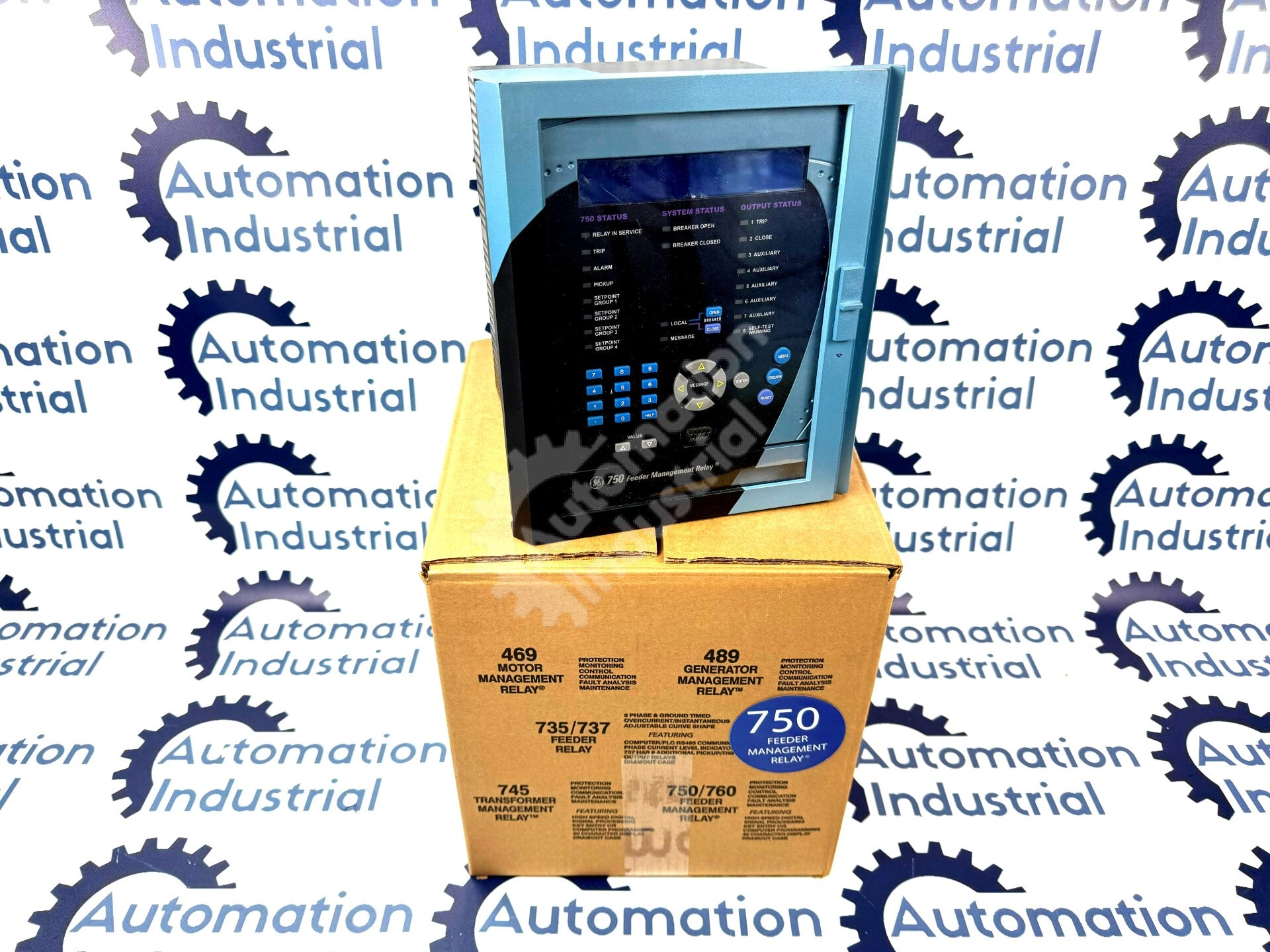 750-P5-G1-D5-LO-A20-R-E By GE Multilin 24VDC 750 Feeder Management Relay