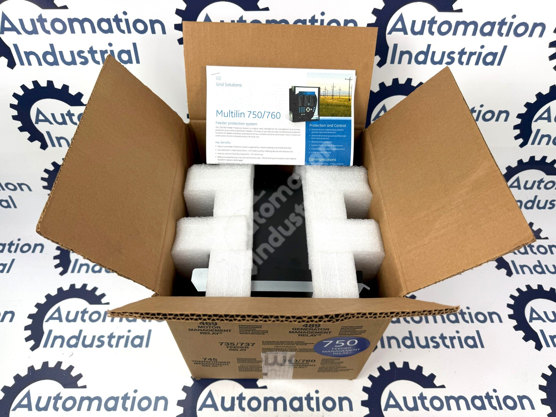 750-P5-G5-S1-HI-A20-R-E by GE Multilin Feeder Management Relay 750/760