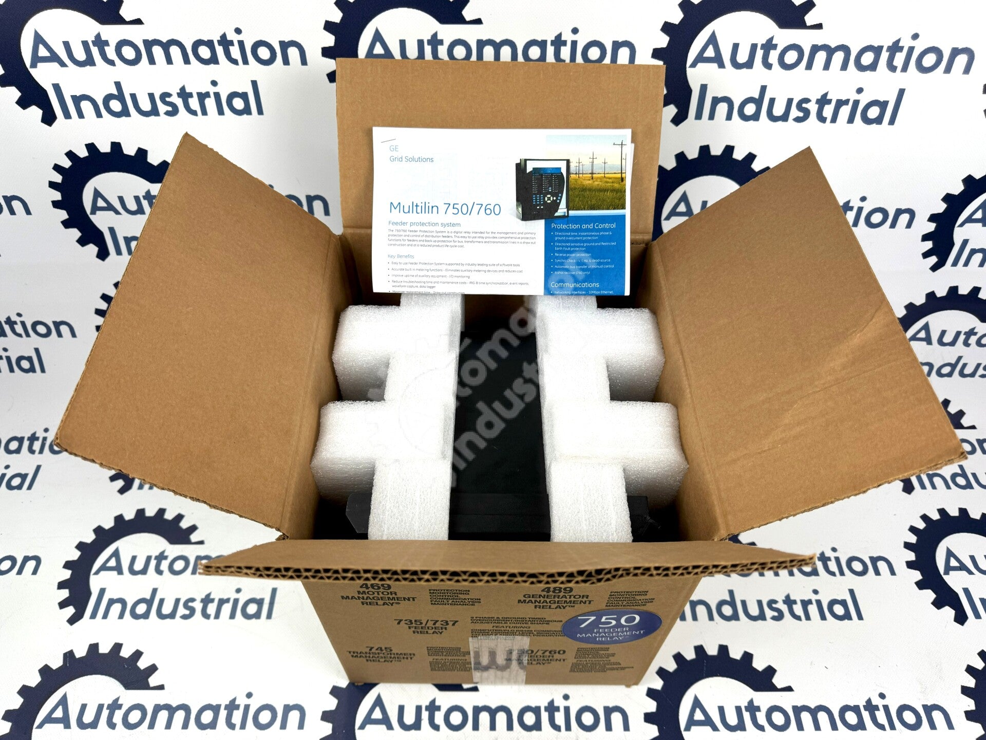 750-P5-G5-S1-HI-A20-R By GE Multilin 750 Feeder Management Relay