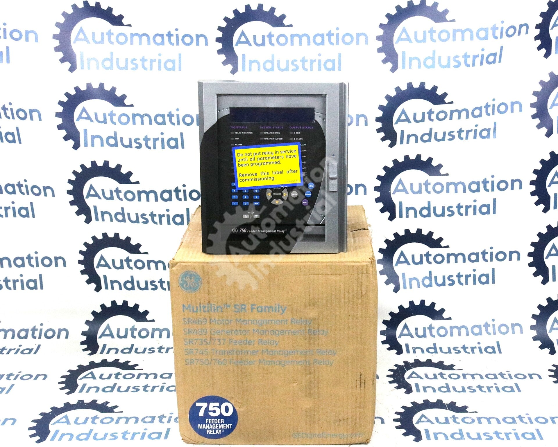 750-P5-G5-S5-HI-A20-R-E-H By GE Multilin 750 Feeder Management Relay NSFP