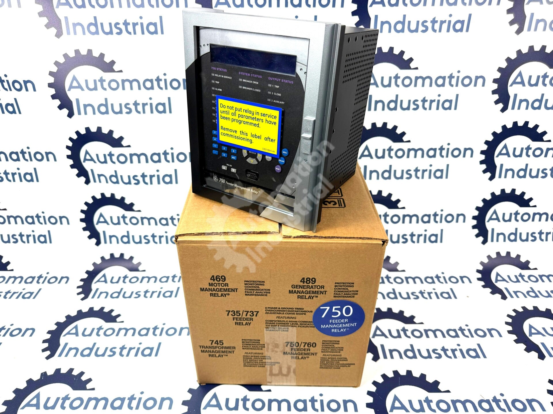 GE Multilin 750-P5-G5-S5-HI-A20-R-T Feeder Management Relay