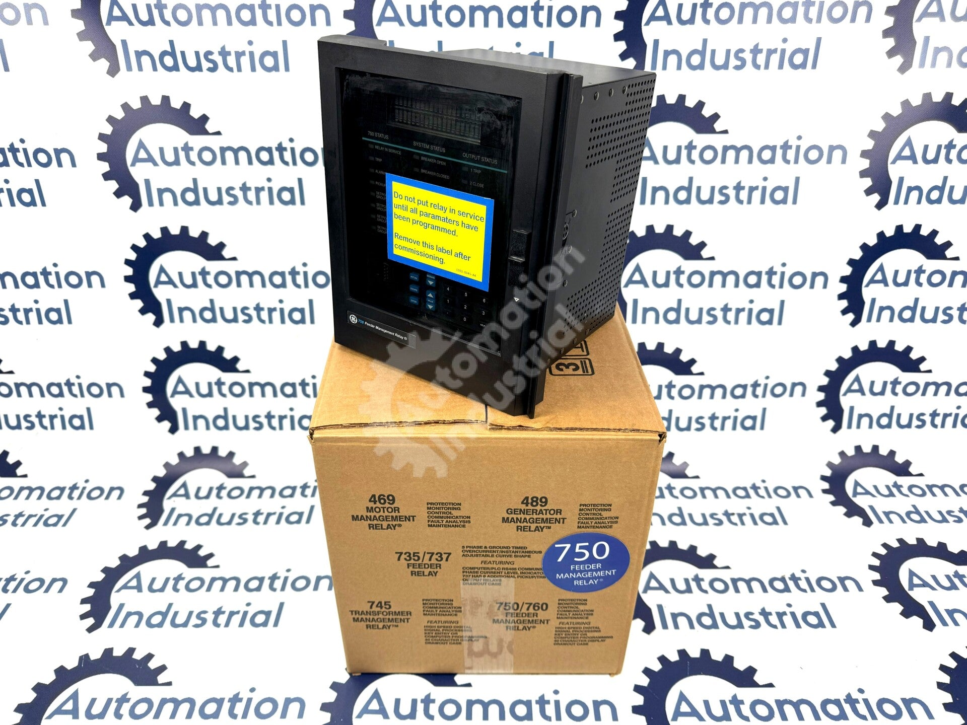 GE Multilin 750-P5-G5-S5-HI-A20-R Feeder Management Relay