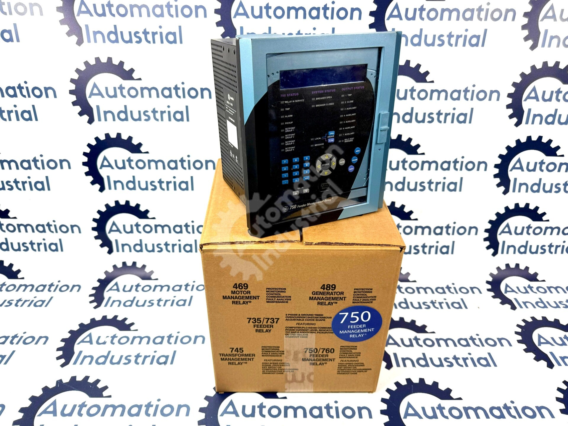 750-P5-G5-S5-LO-A1-R-E By GE Multilin Feeder Power Management Relay SR750