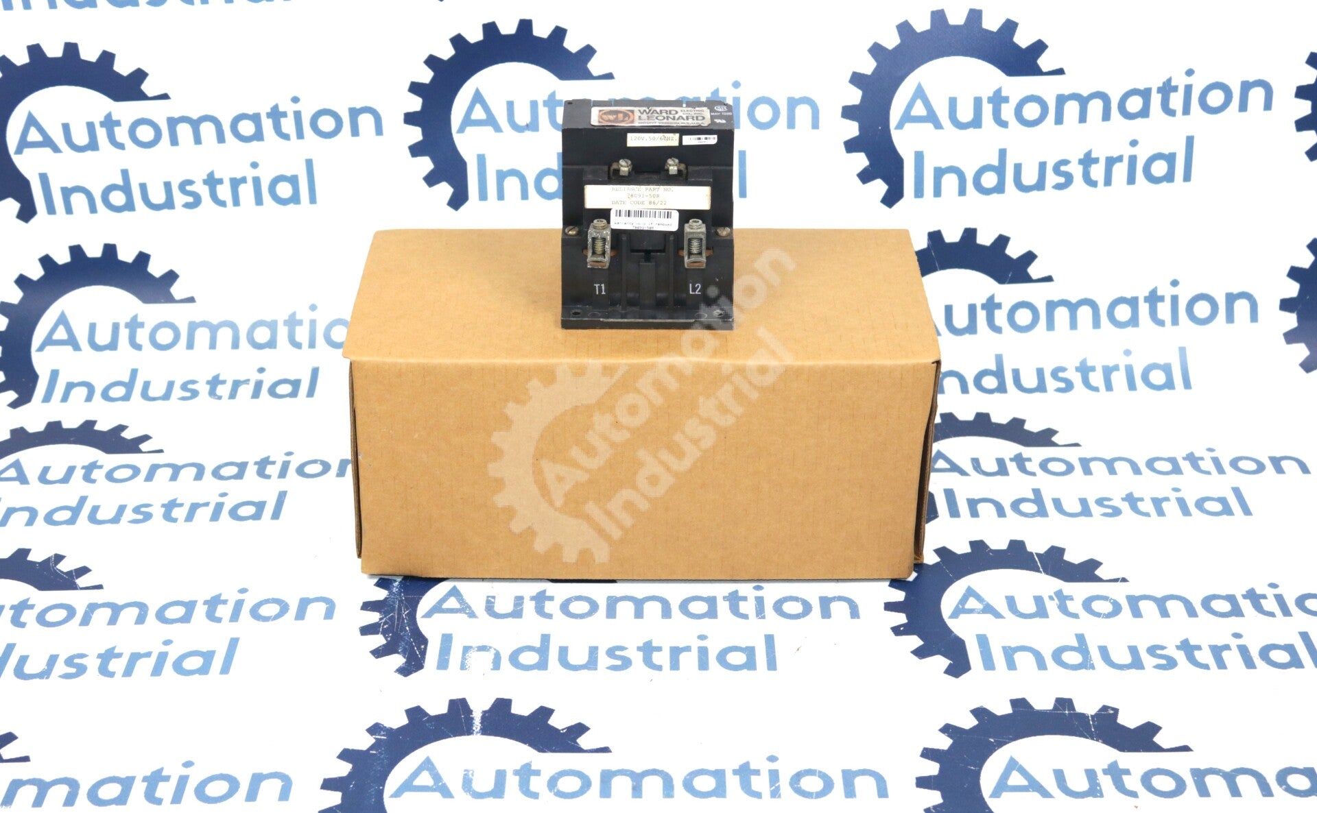 78091-50R By Ward Leonard Electric 75 AMP 3-Pole 120VAC Contactor Relay