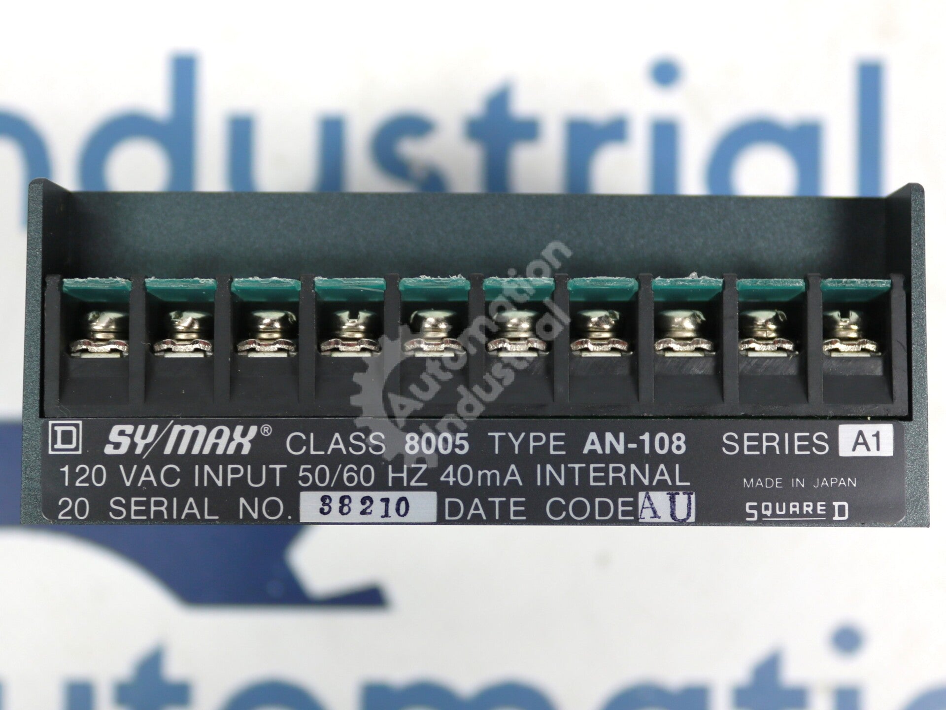 8005-AN-108 By Square D AN-108 120VAC 8 Function Input Module NSFP