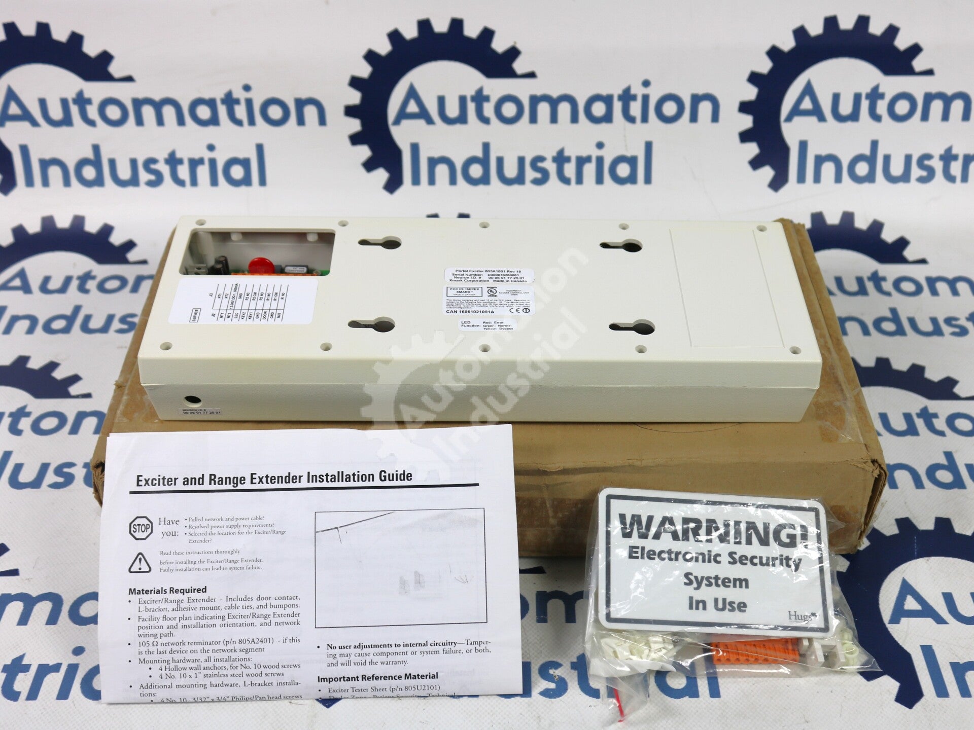 805A1801 By Xmark Hugs Portal Exciter Boundary Infant Protection System