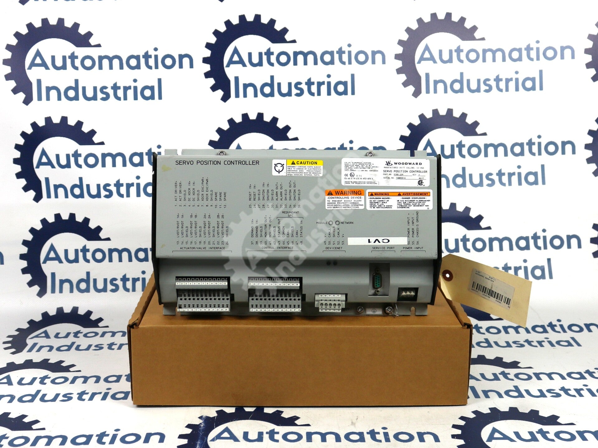 8200-226 By Woodward Servo Position Controller