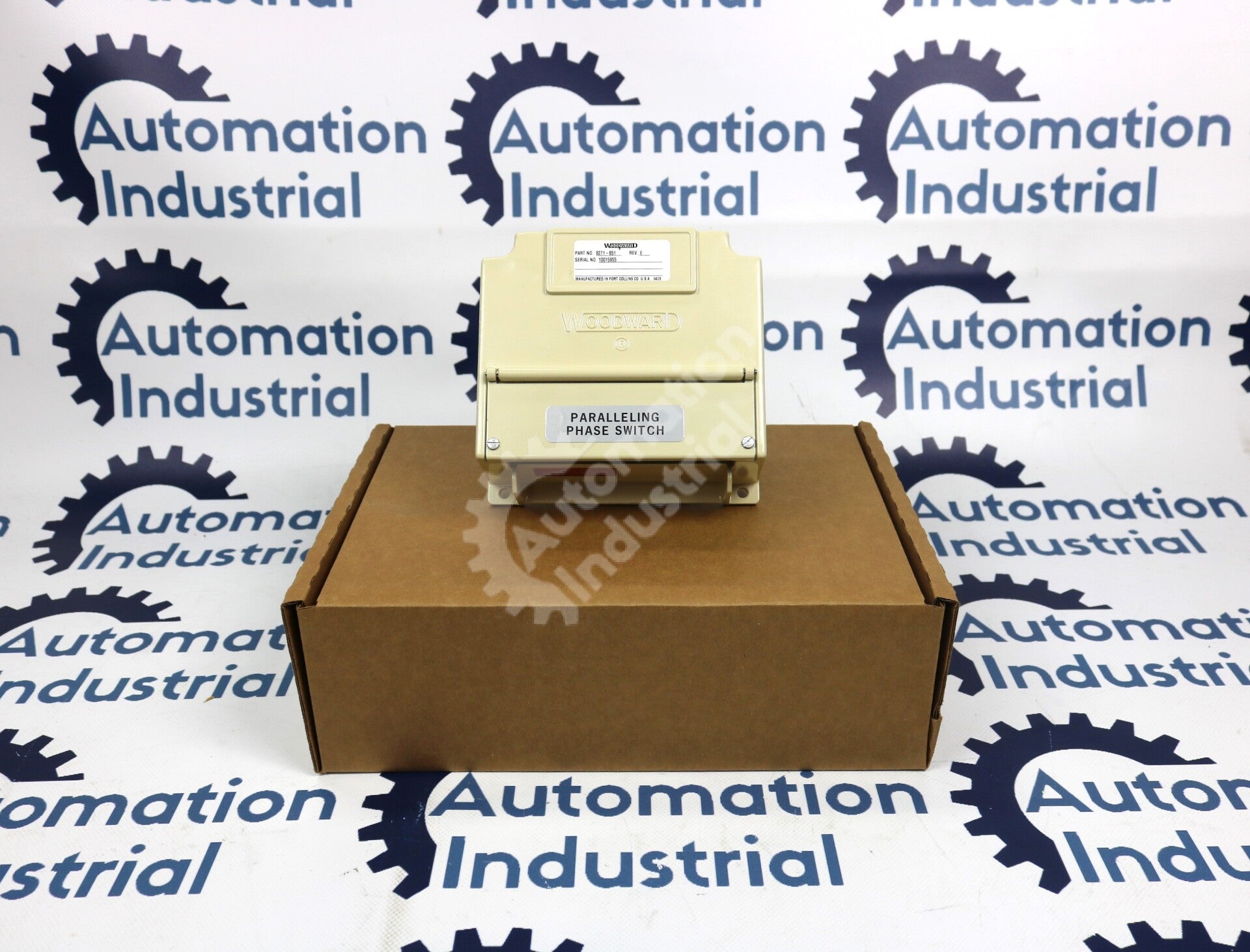 8271-851 By Woodward 115-230 VAC Paralleling Phase Switch NSNB