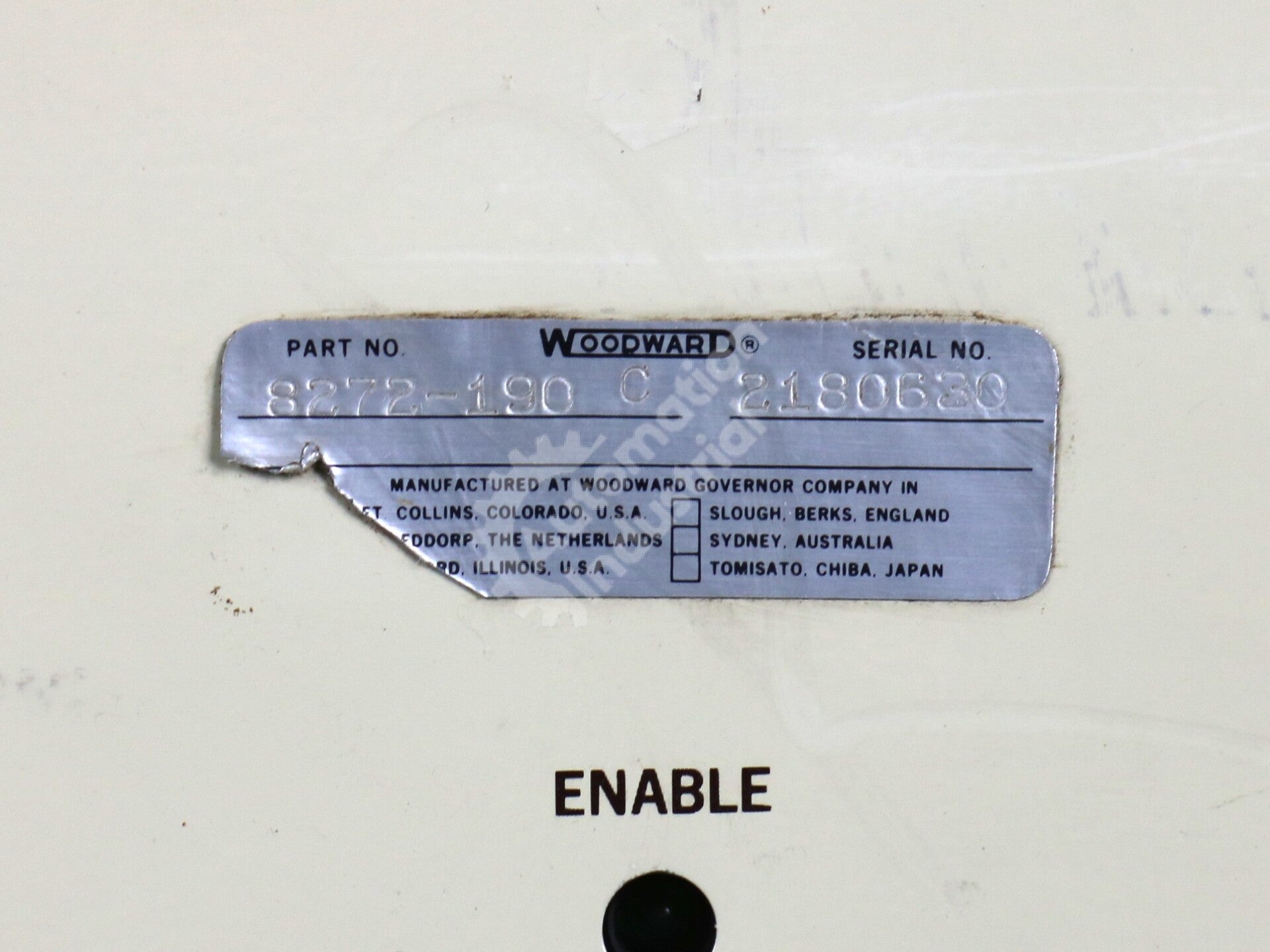8272-190 By Woodward 115-230VAC Speed & Phase Matching Synchronizer