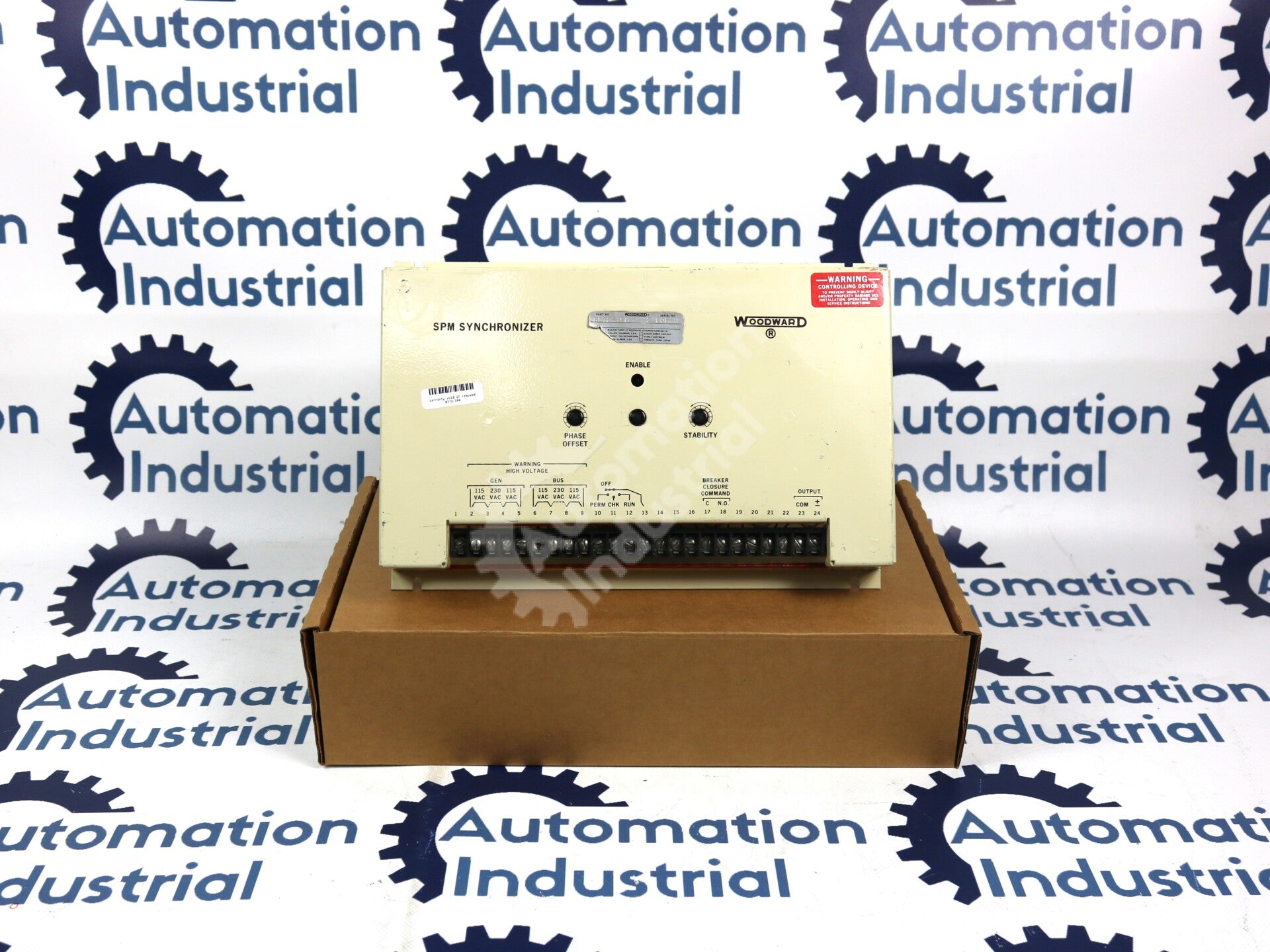 8272-190 By Woodward 115-230VAC Speed & Phase Matching Synchronizer