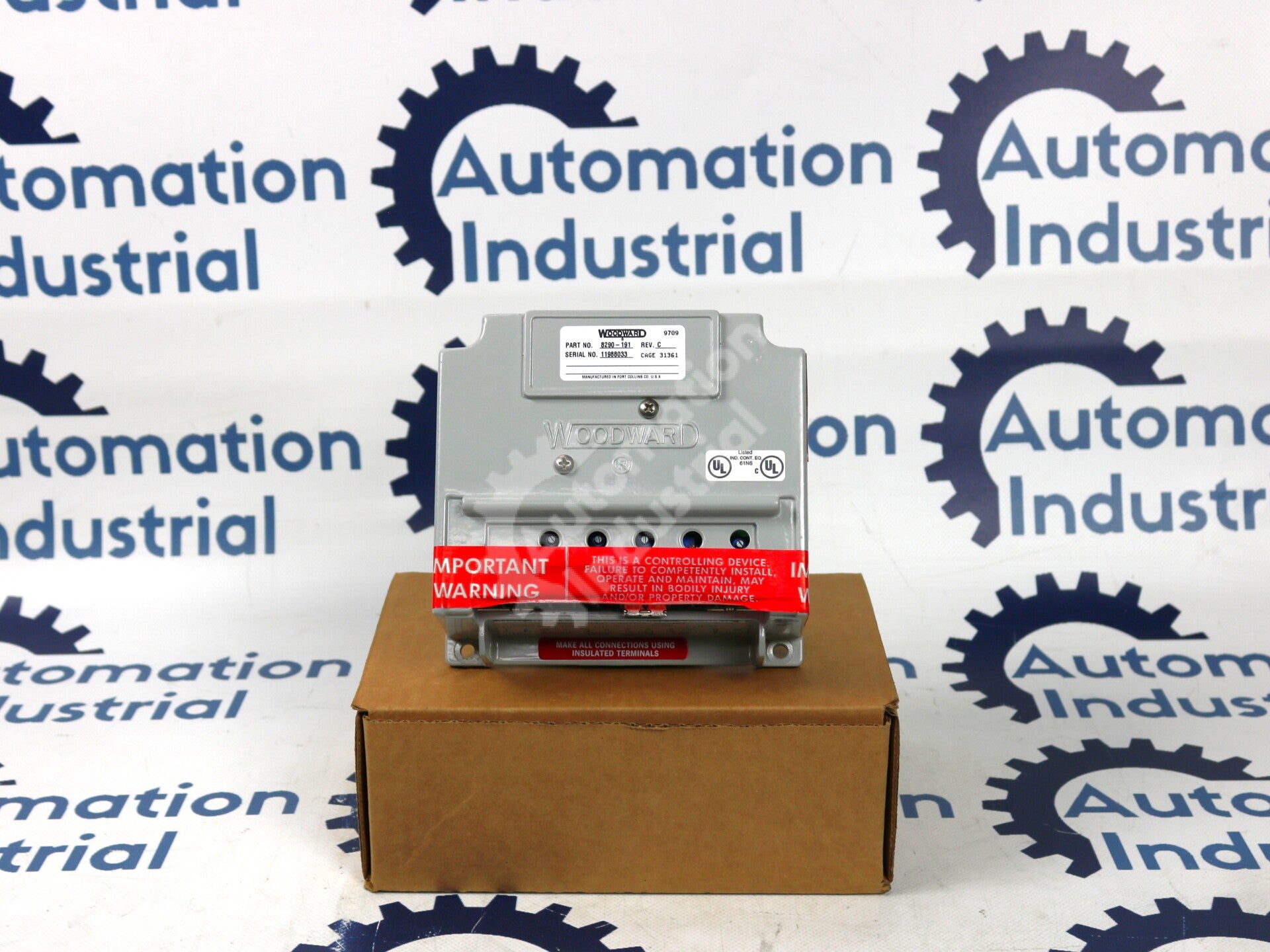 8290-191 By Woodward EPG Speed Control Module NSNB