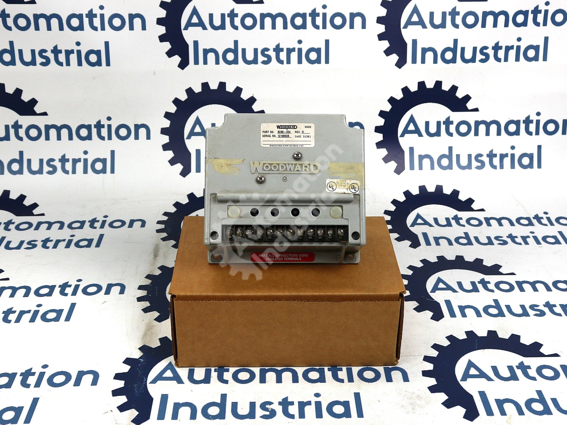 8290-204 By Woodward EPG Speed Control Module