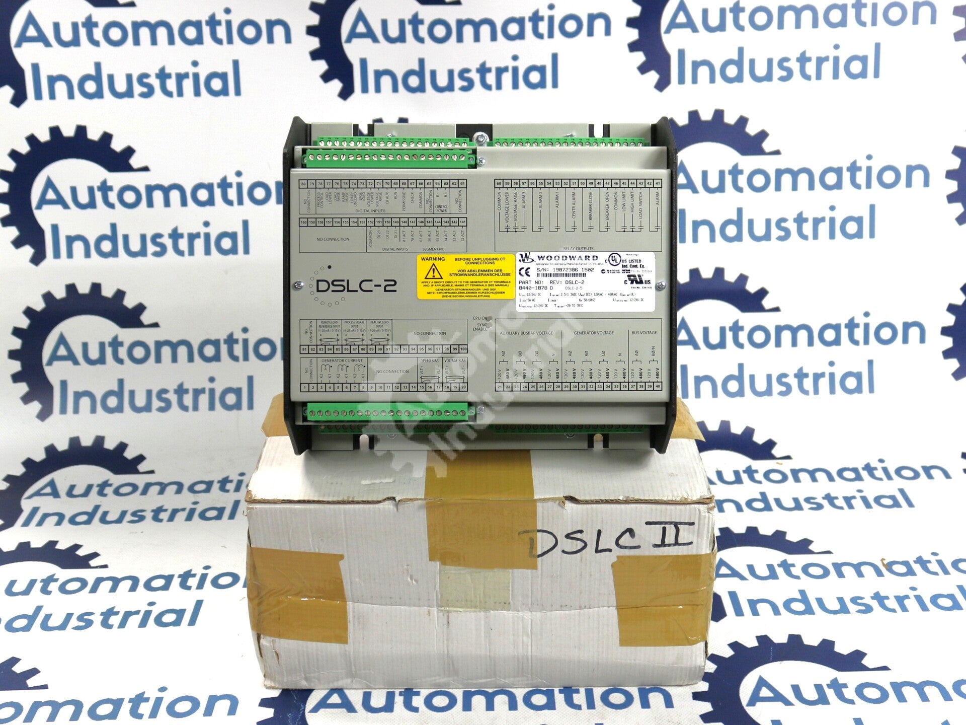 8440-1878 By Woodward Digital Synchronizer and Load Control NSFP