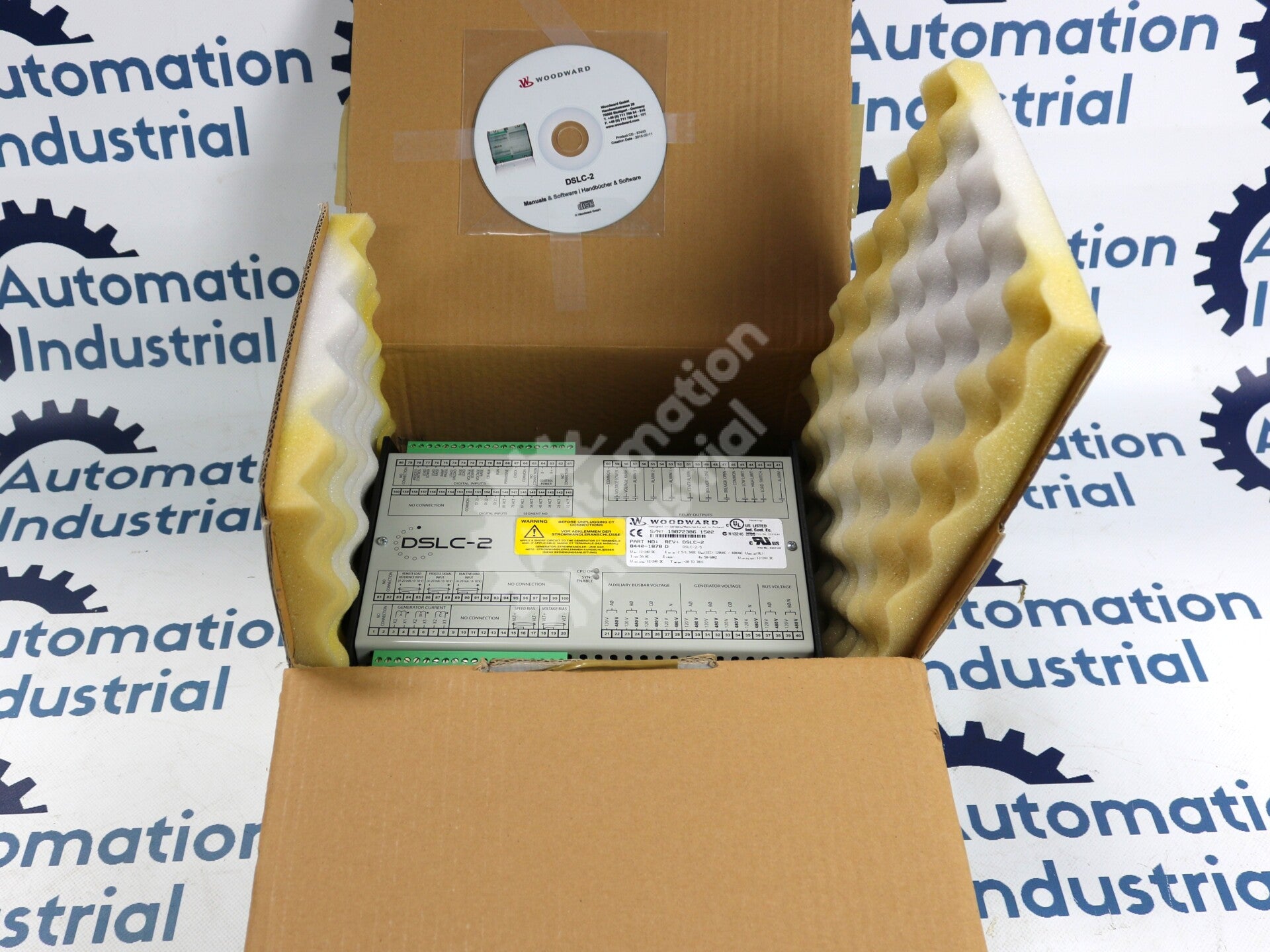8440-1878 By Woodward Digital Synchronizer and Load Control NSFP