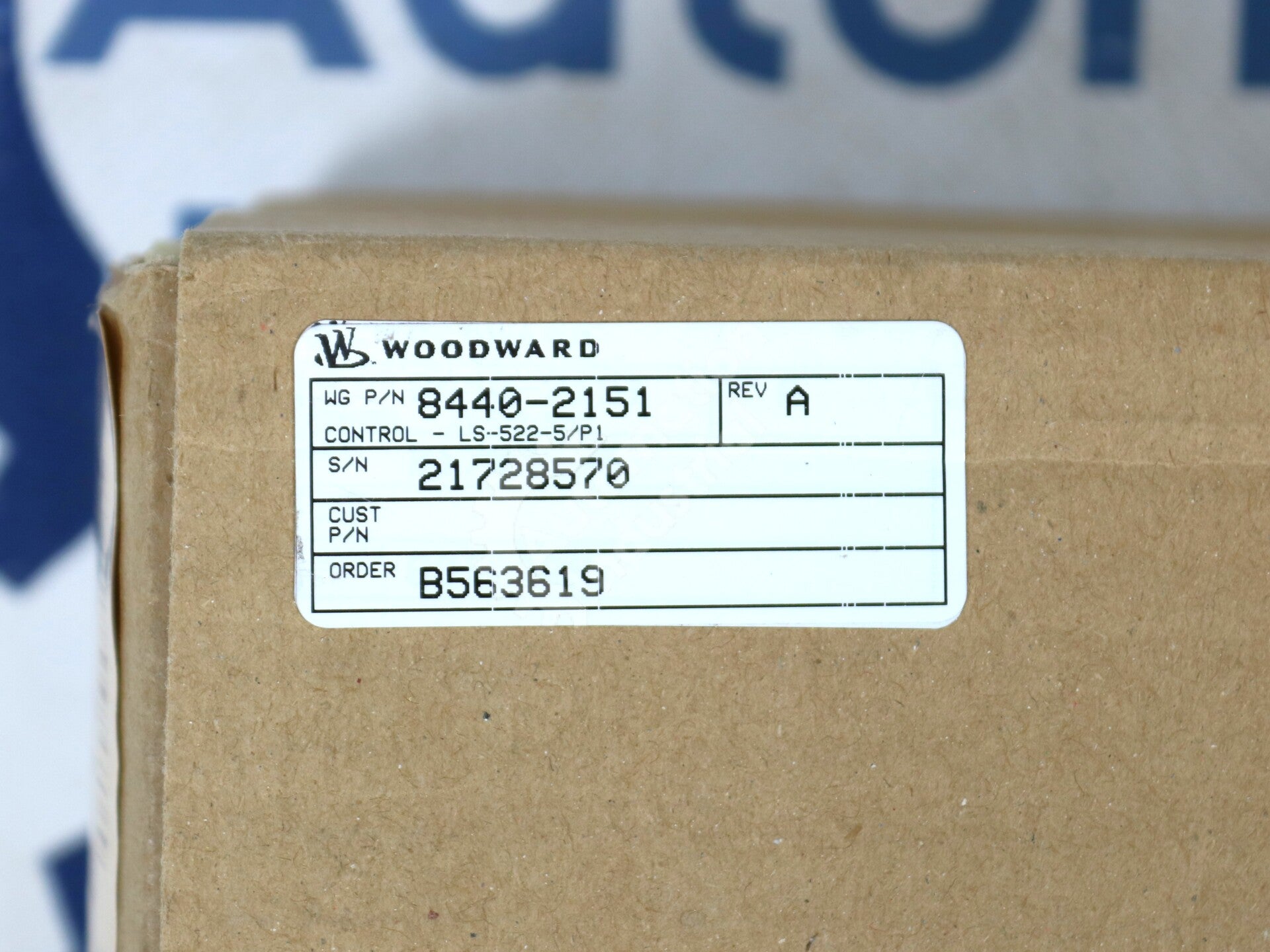 8440-2151 By Woodward LS-522-5/P1 Circuit Breaker Control Module NSFP