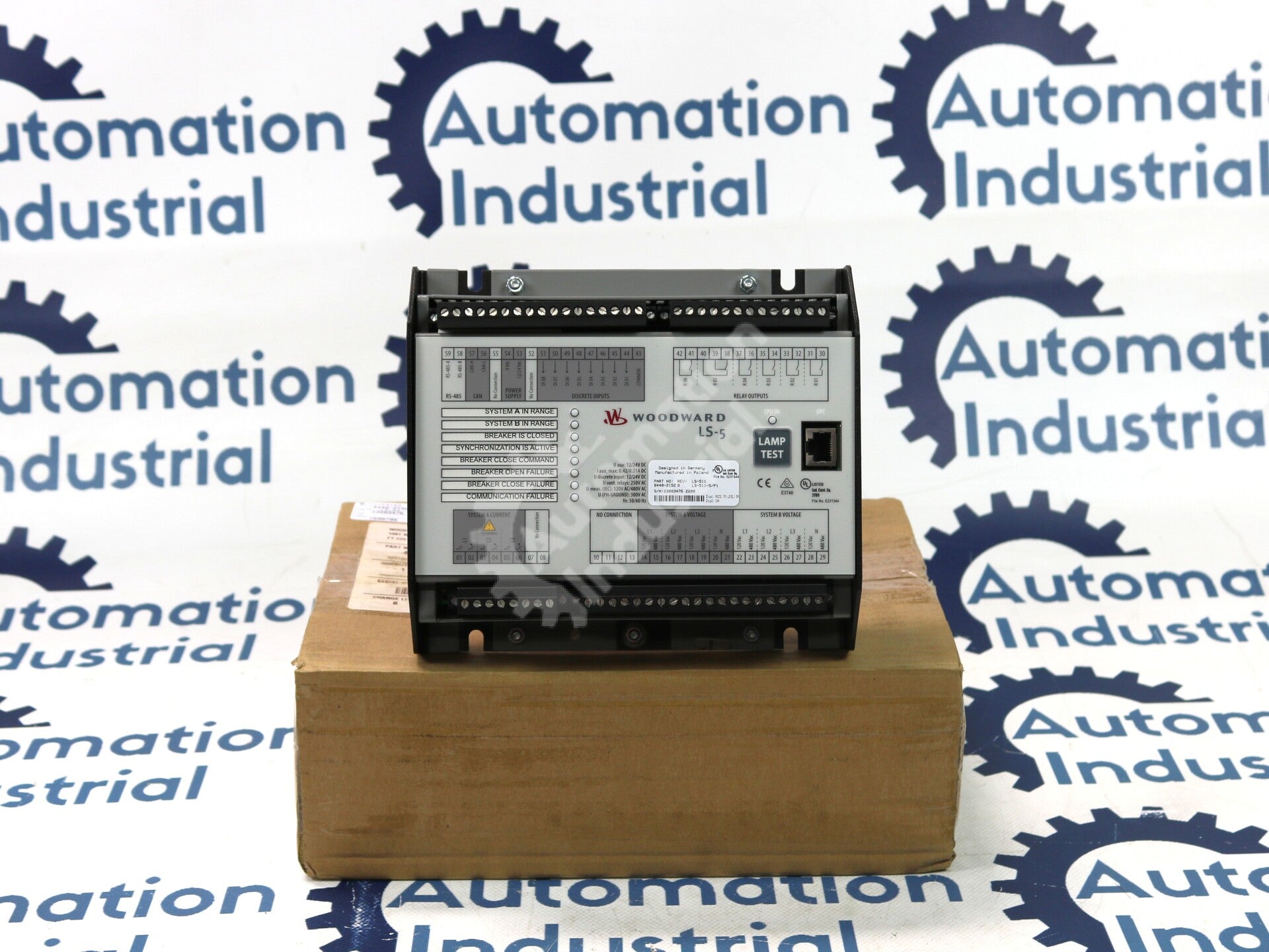8440-2152 By Woodward LS-511-5/P1 Circuit Breaker Control Module NSFP