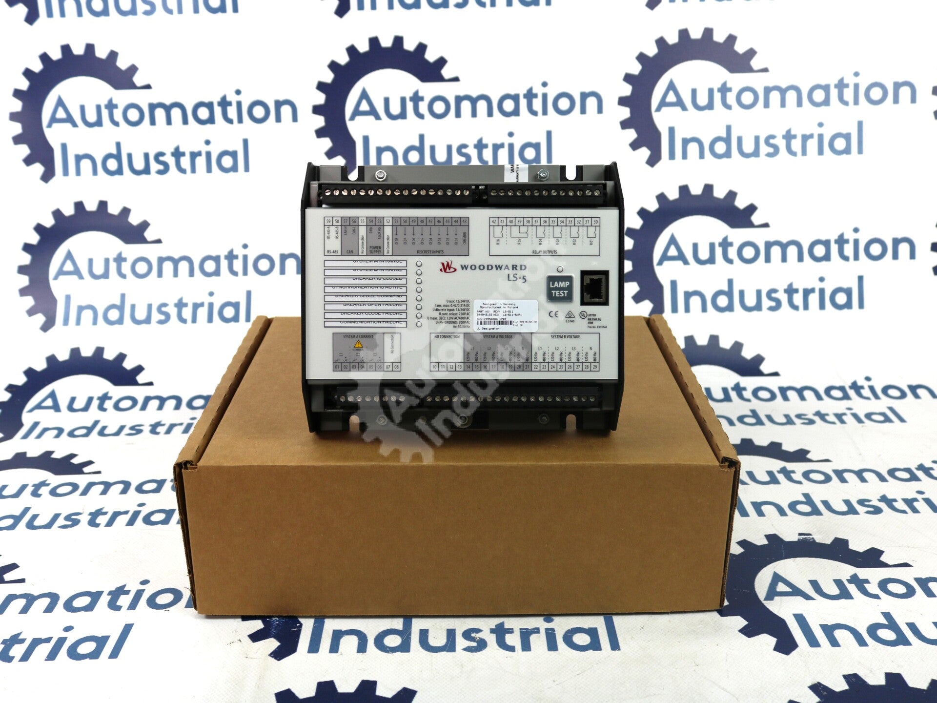 8440-2152 By Woodward LS-511-5/P1 Circuit Breaker Control Module