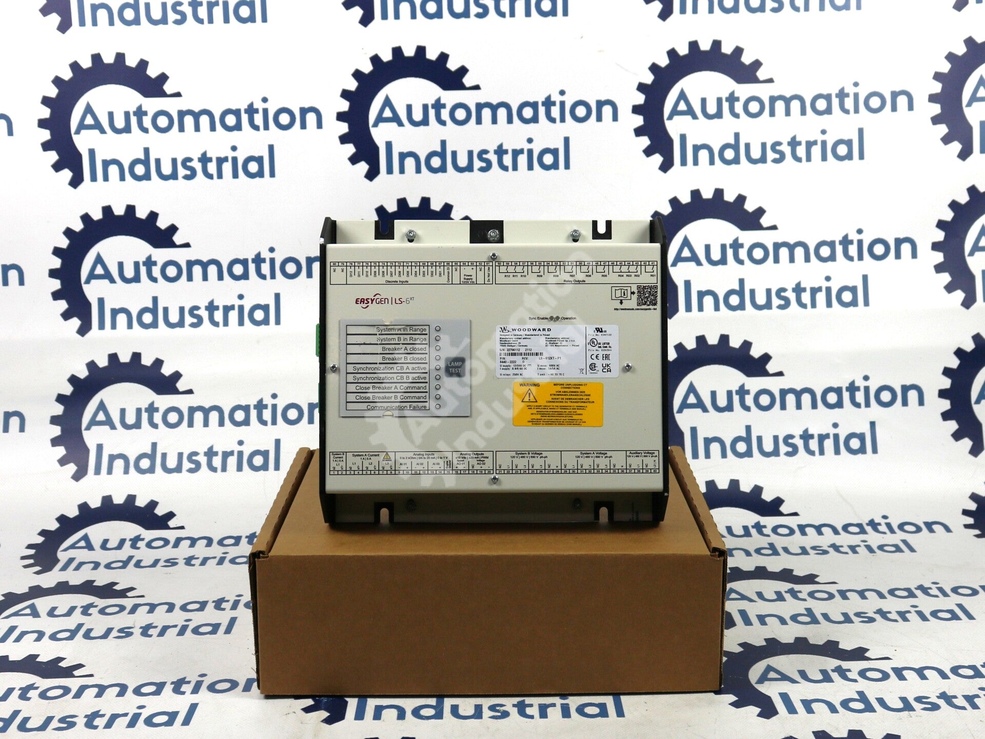 8440-2222 By Woodward LS-612XT-P1  Multi-Breaker & Synchronizer Controller