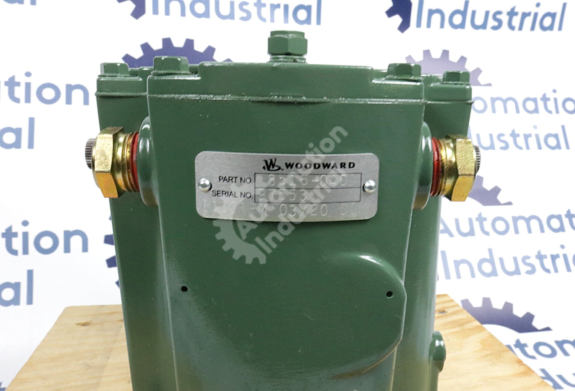 8516-040 By Woodward TG-13 6000 RPM Turbine Governor NSFP