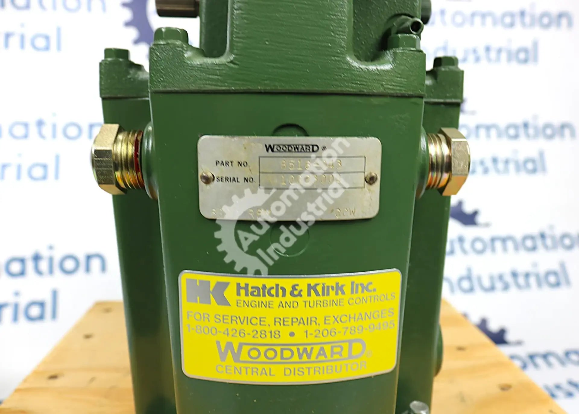 8516-043 By Woodward TG-13 6000 RPM Turbine Governor