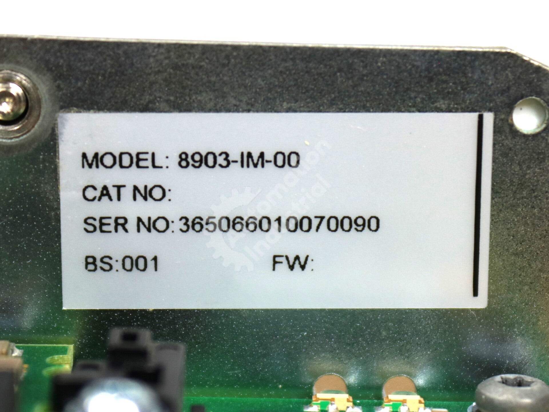 8903/IM/00 By Parker Computers AH469479U001 Modbus/TCP Communications Card