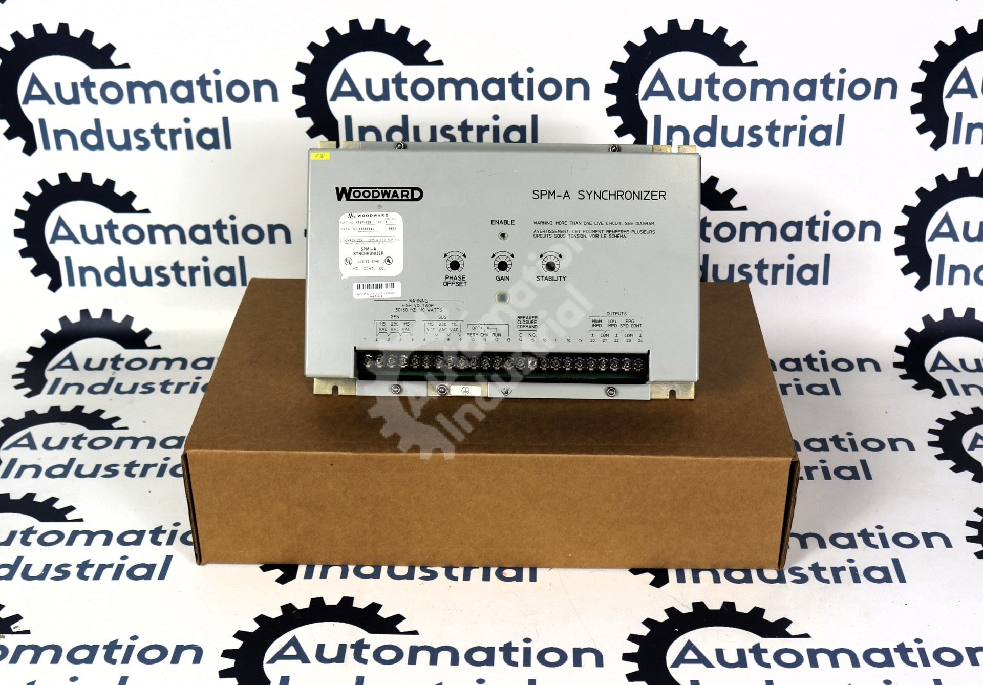 9007-028 by Woodward Speed & Phase Matching Synchronizer SPM-A