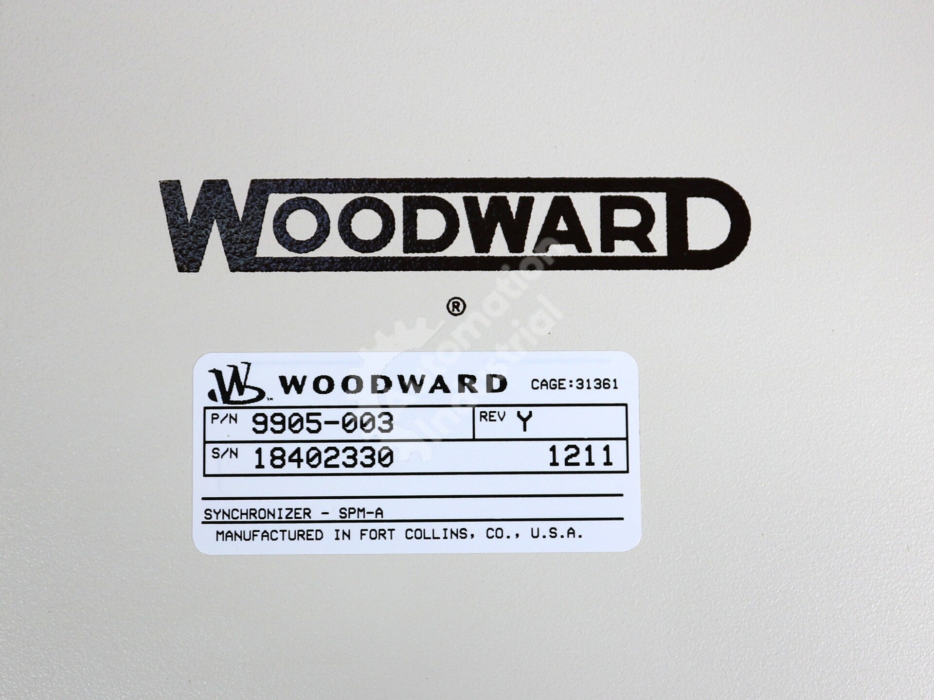 9905-003 By Woodward Speed & Phase Matching Synchronizer Module NSFP