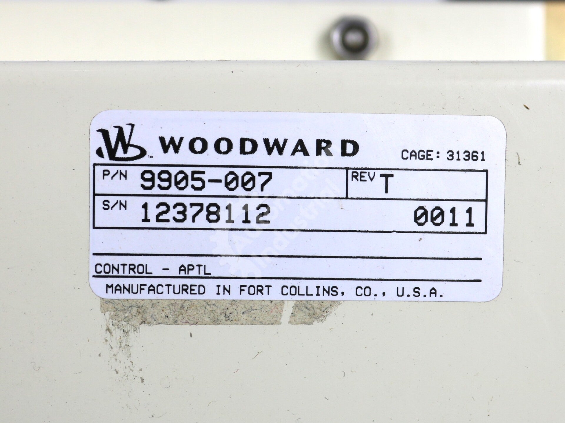 9905-007 By Woodward 115/230VAC 50/60Hz Automatic Power Transfer & Load Control