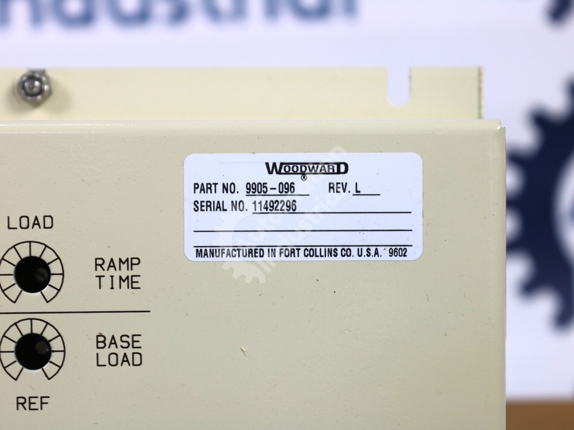 9905-096 by Woodward Automatic Generator Loading Control Module NSNB