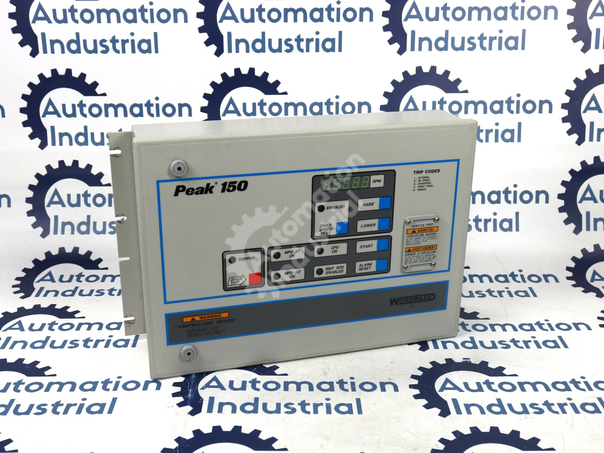 9905-864 By Woodward Discrete and Analog I/O Digital Steam Turbine Controller