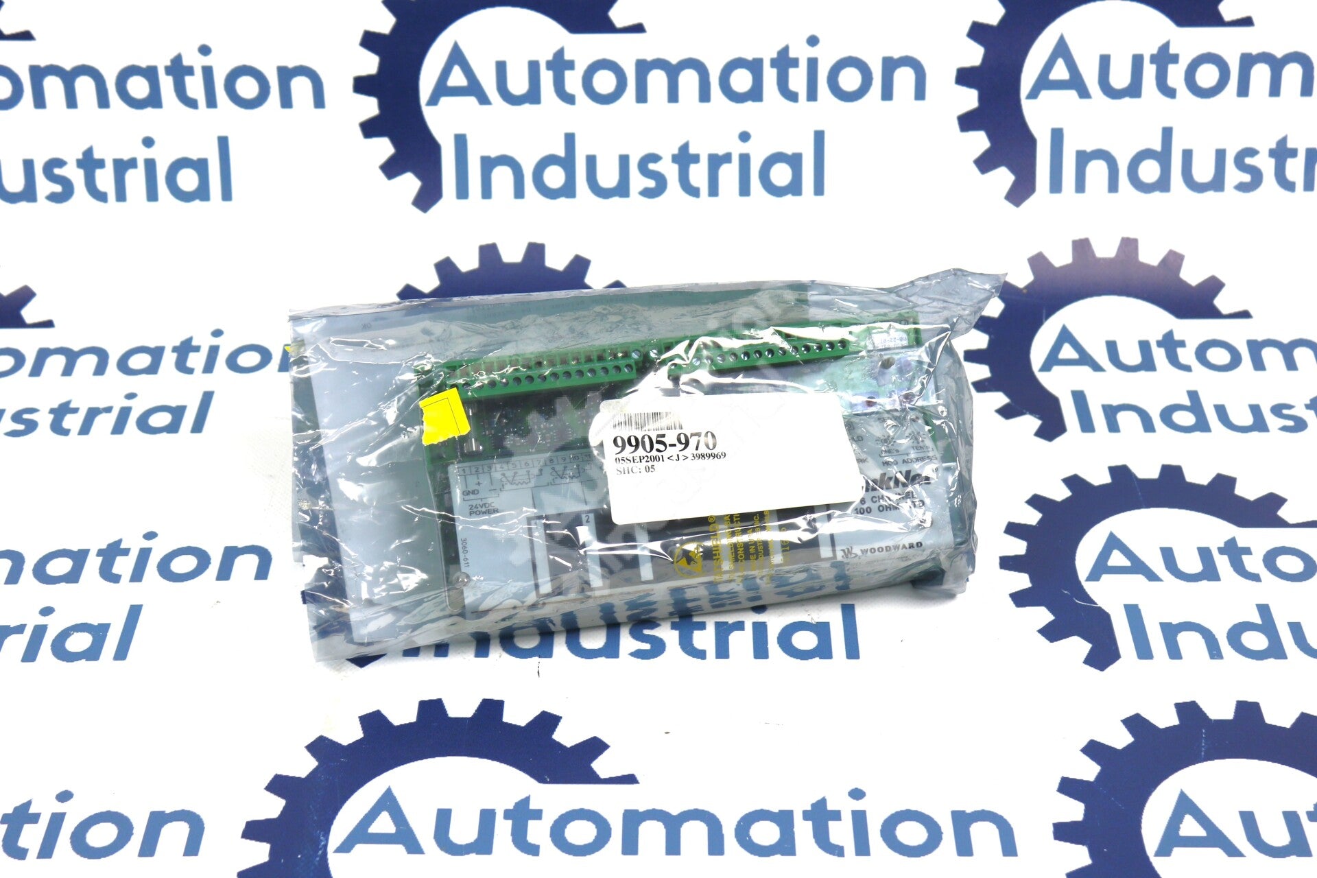 9905-970 By Woodward 6 Channel 100 OHM RTD Analog Input LinkNet Module NSNB