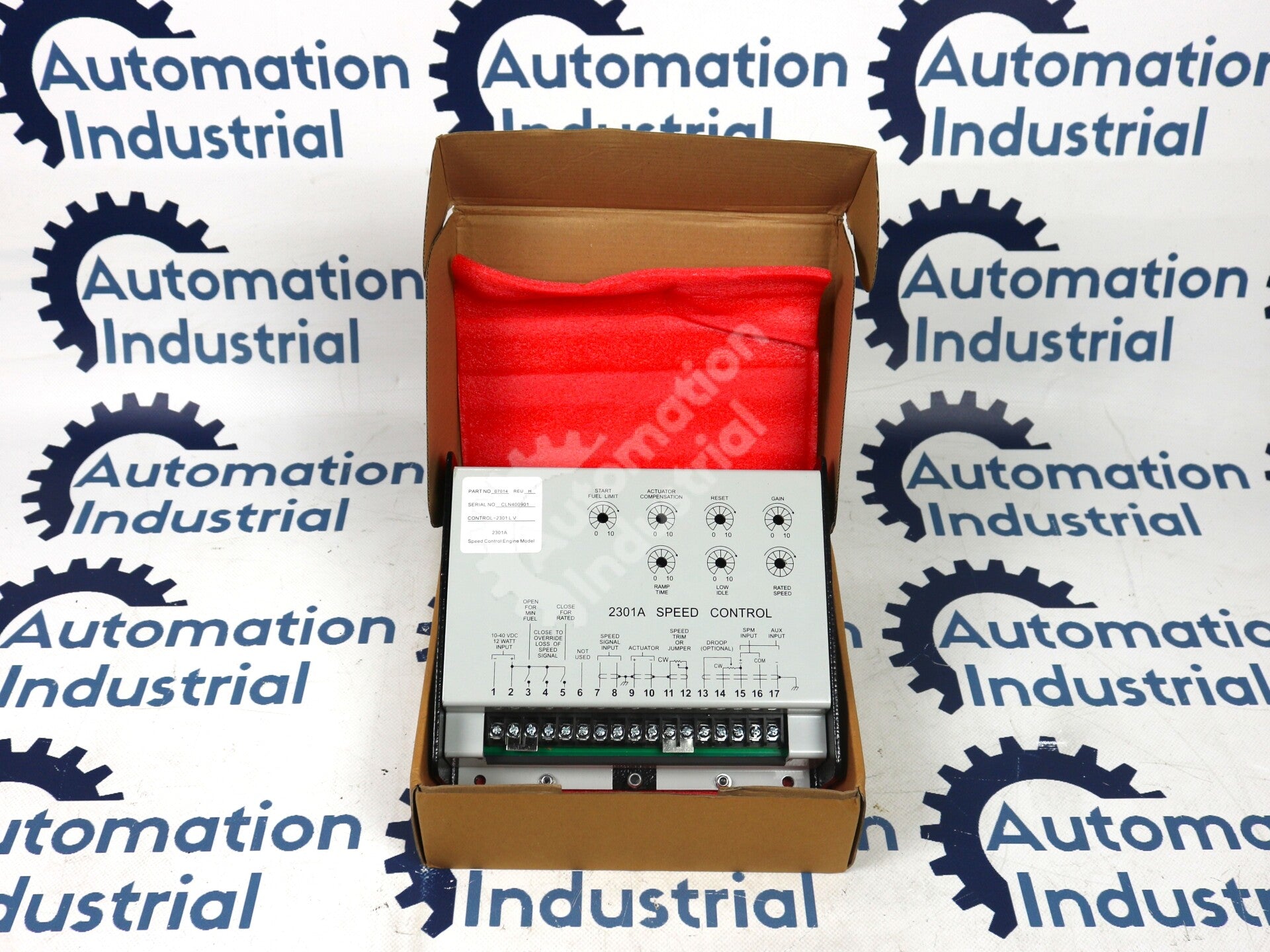 9907-014 By Woodward 10-40VDC Standard Speed Control Module NSFP