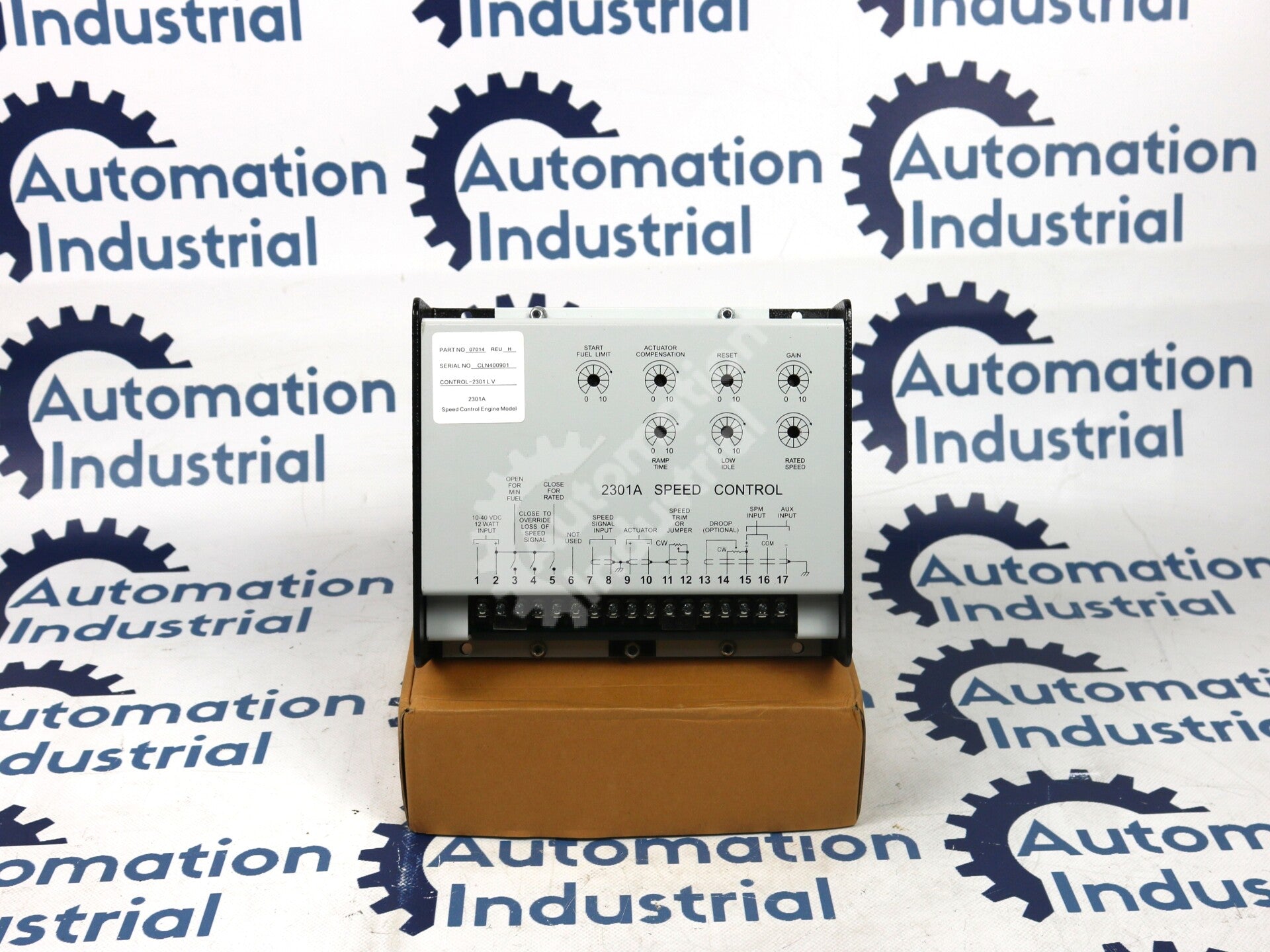9907-014 By Woodward 10-40VDC Standard Speed Control Module NSFP