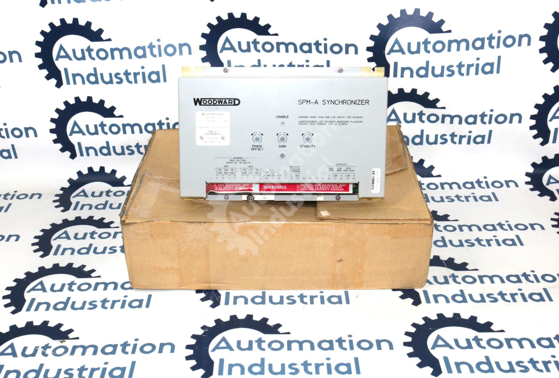 9907-028 By Woodward Speed & Phase Matching Synchronizer NSFP SPM-A