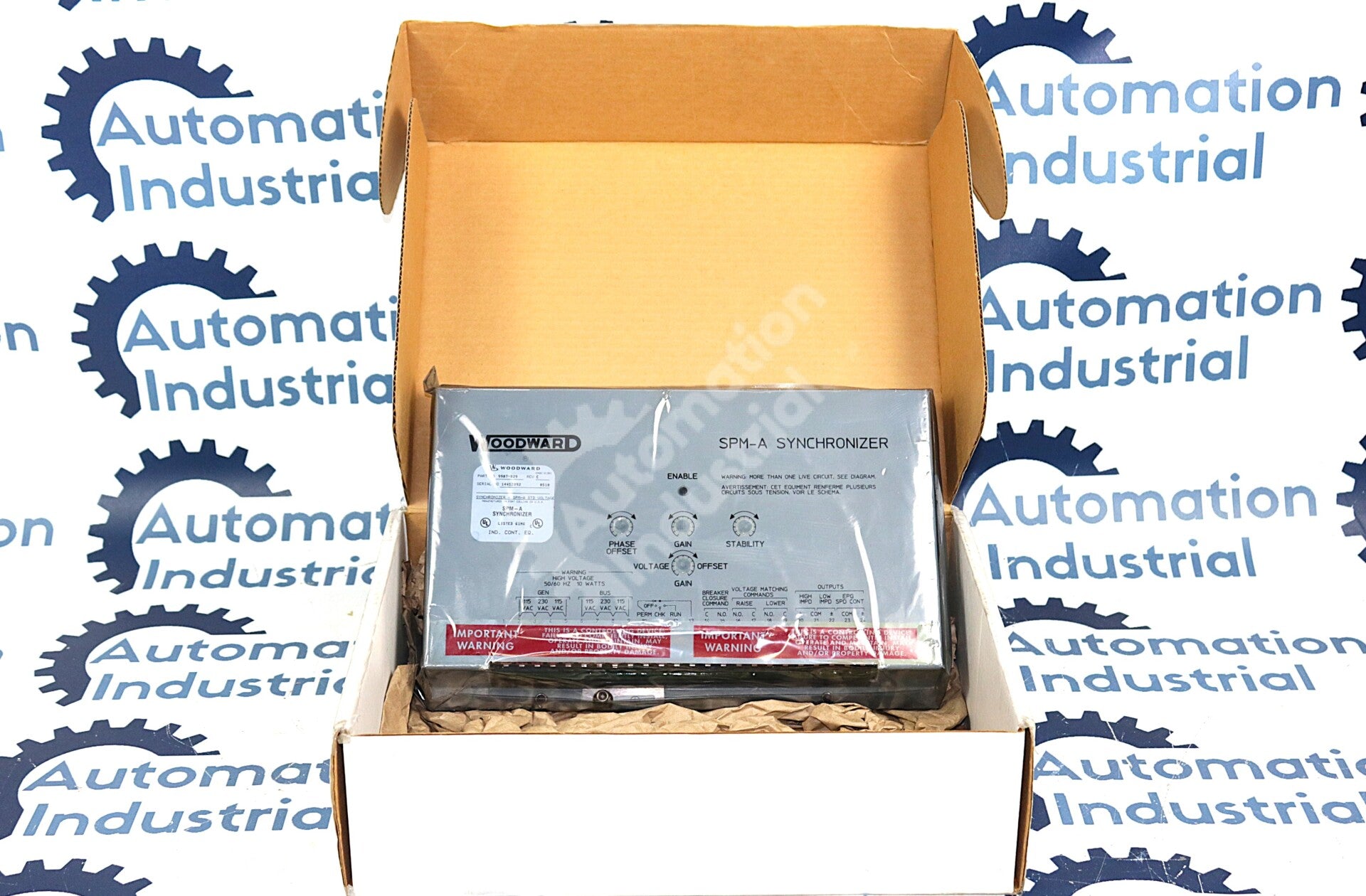 9907-029 by Woodward SPM Synchronizer SPM-A New Surplus Factory Package