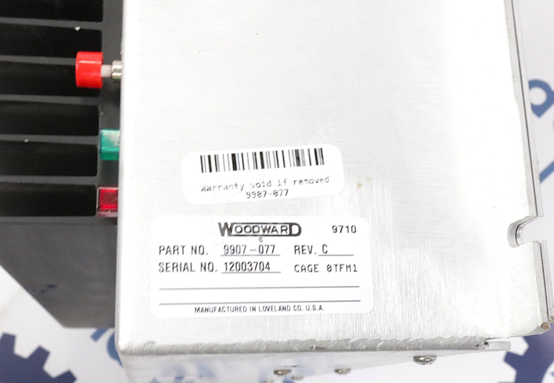 9907-077 By Woodward 24VDC Power Supply