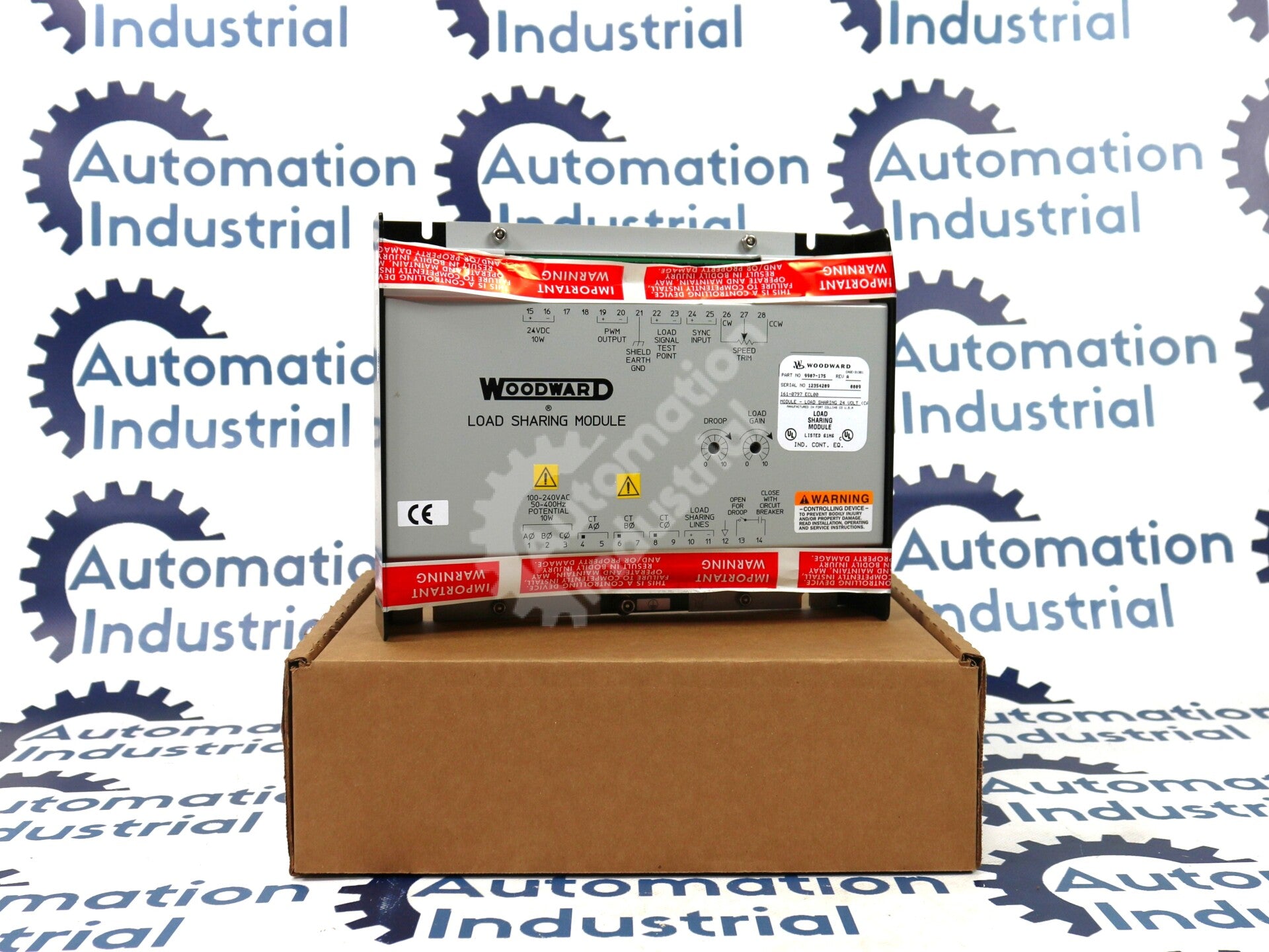 9907-175 By Woodward Isochronous and Droop Load Sharing Module NSNB