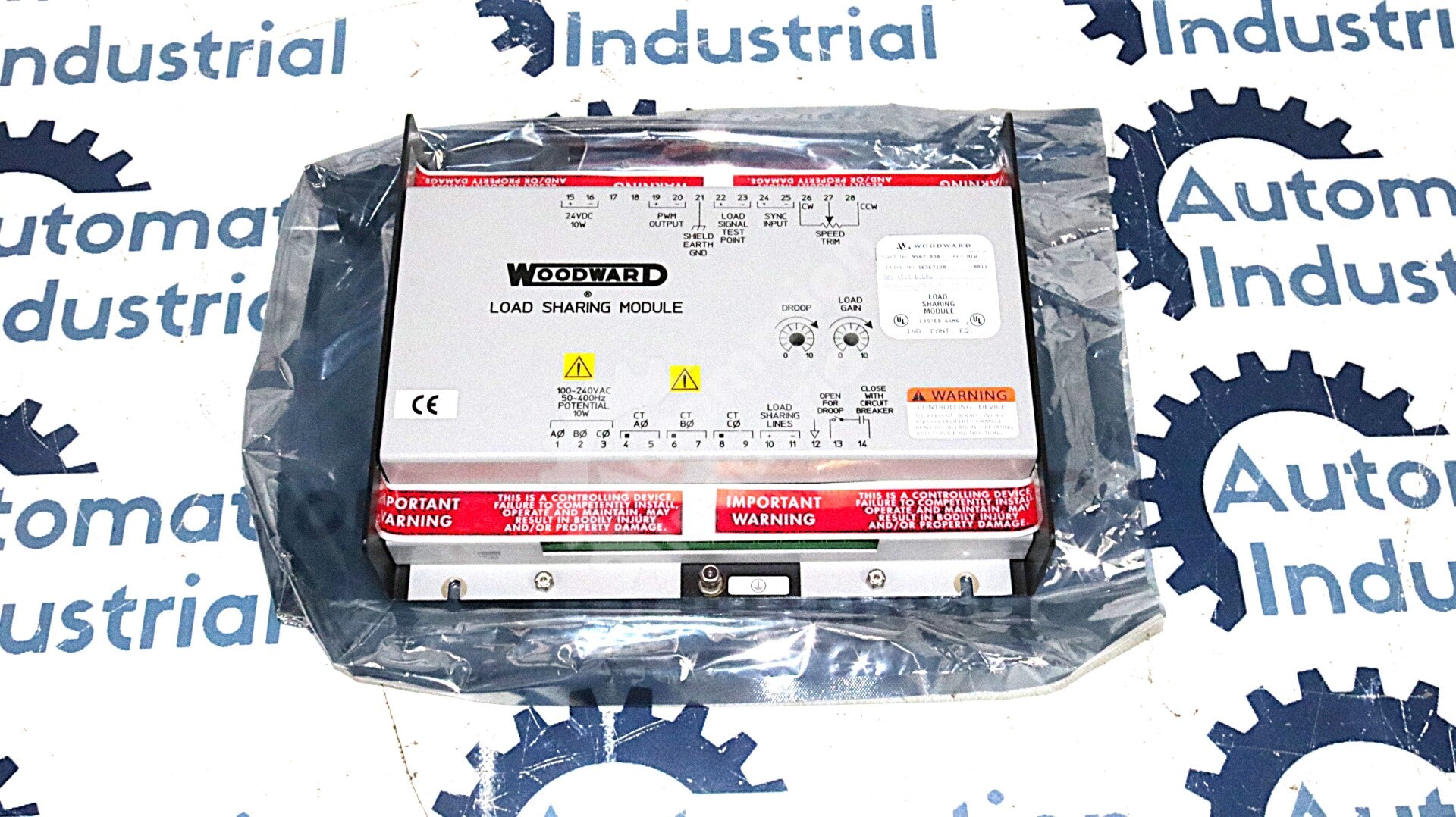 9907-838 By Woodward 24VDC Load Sharing Module NSNB
