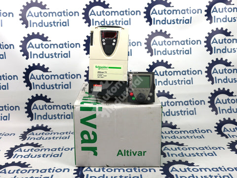 ATV71H037M3 By Schneider Electric Altivar 240VDC 0.5HP Variable Speed