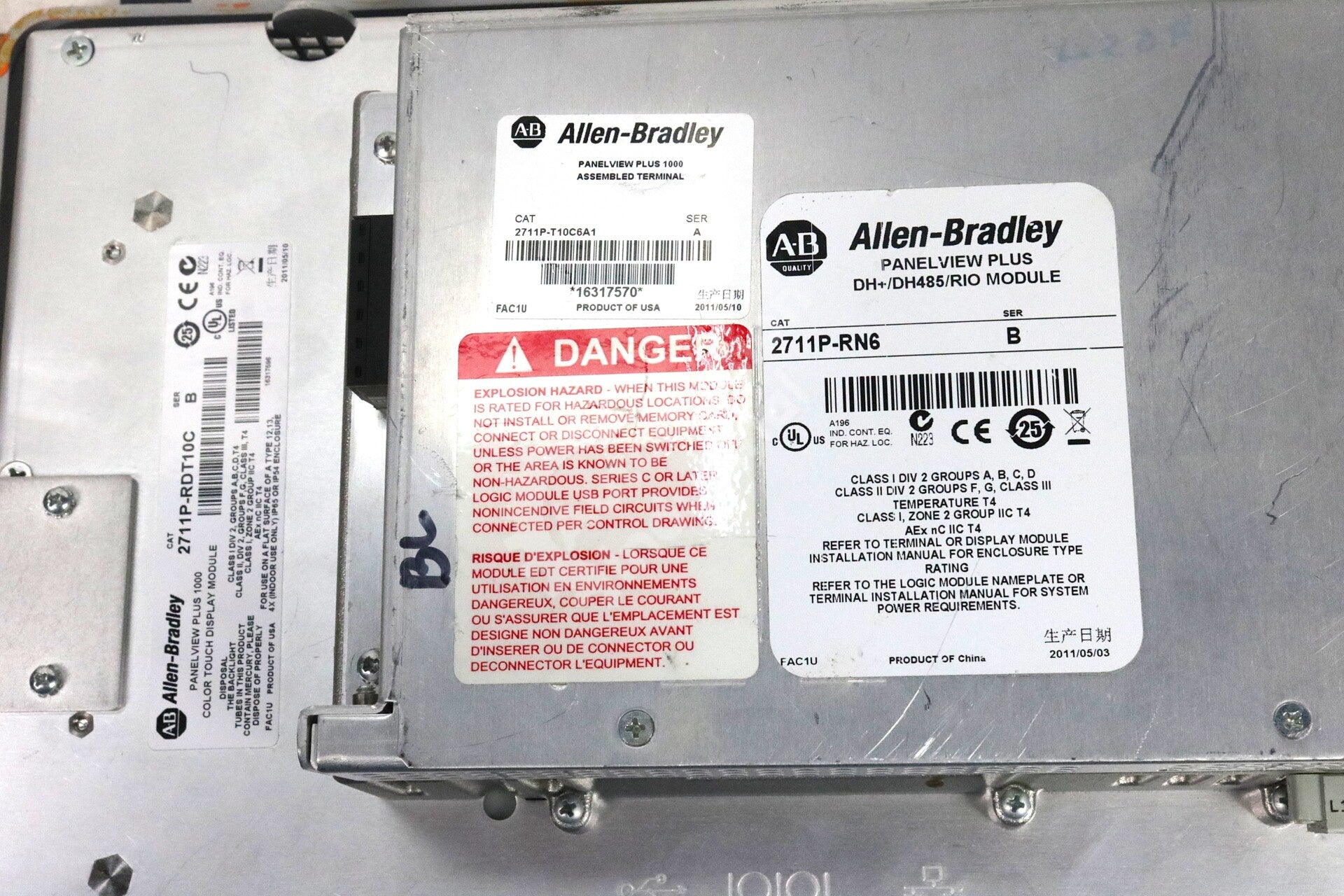 2711P-T10C6A1 By Allen Bradley 10.4In 100-240VDC Touchscreen Operator Interface