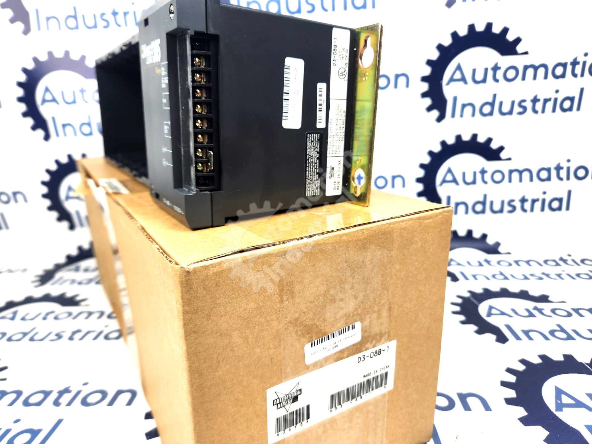 Automation Direct D3-08B-1 8 Slot Power Supply Rack New Surplus Factory Package