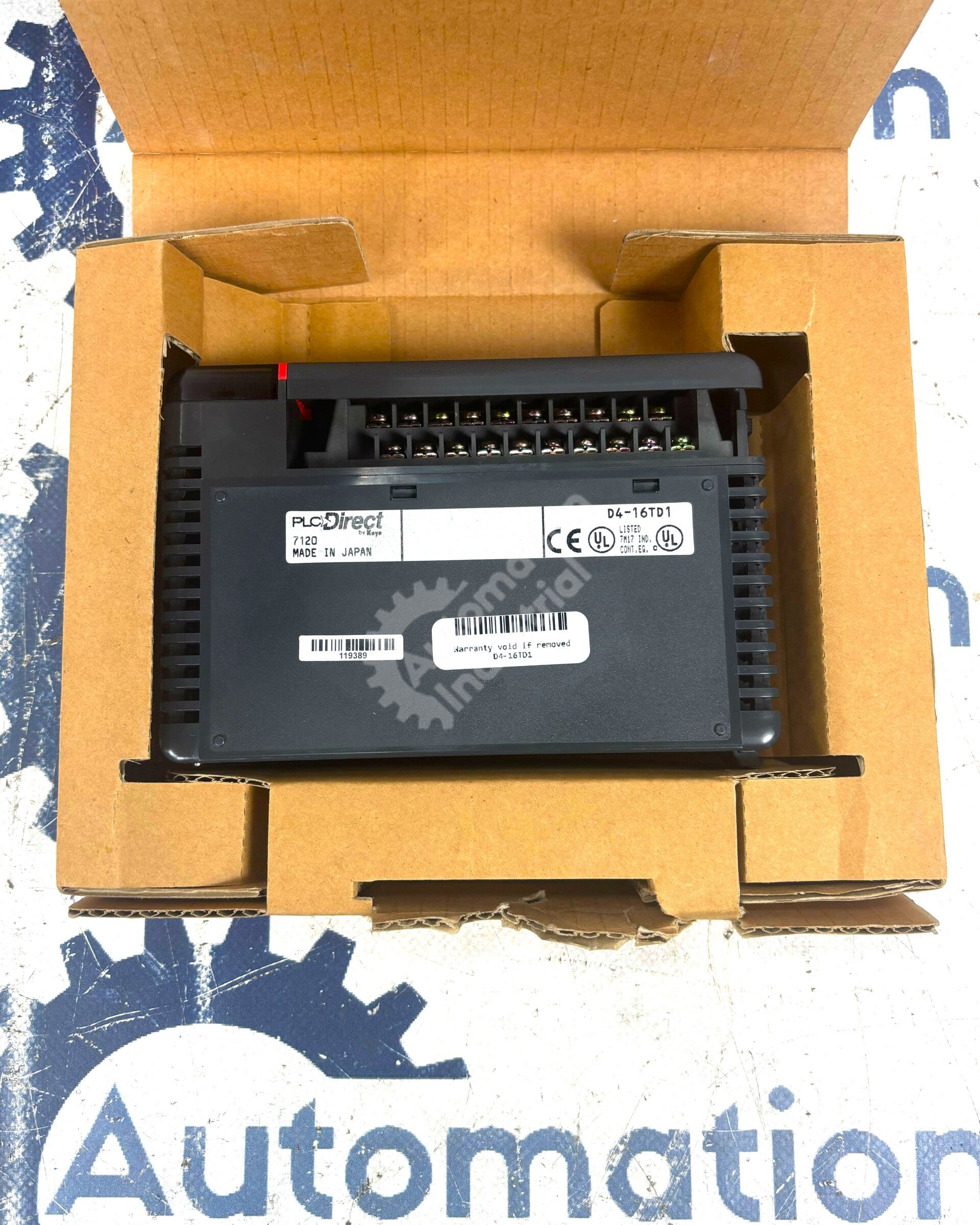 D4-16TD1 By General Electric 5-24VDC 16-Point DC Output Module NSFP