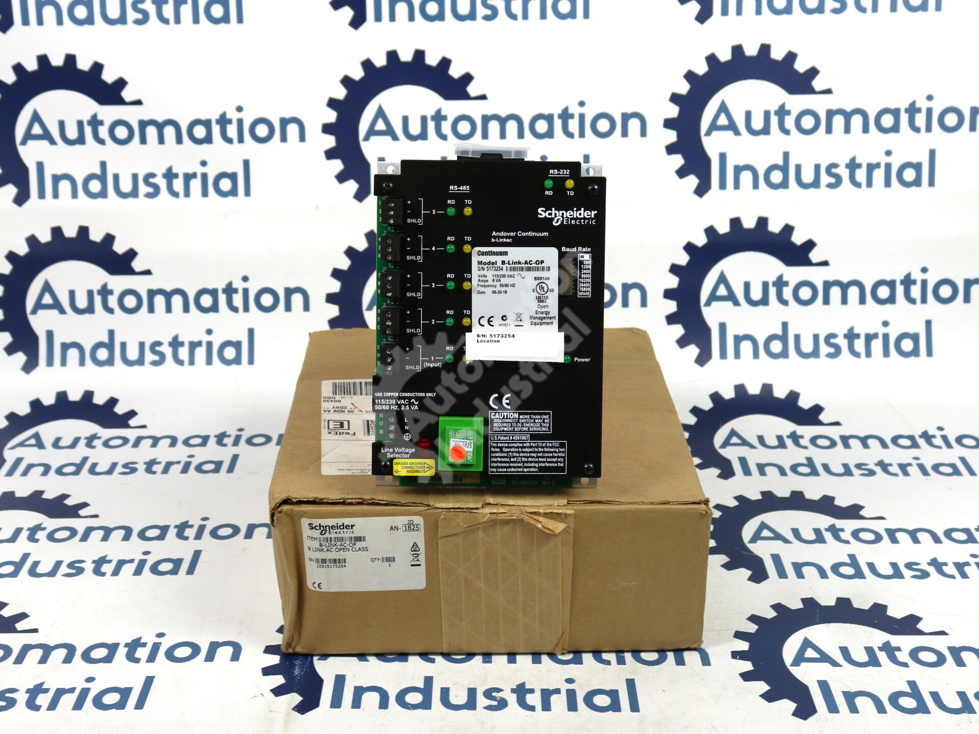 B-LINK-AC-OP By Schneider Electric 05-1001-110 Electronic Repeater NSFP