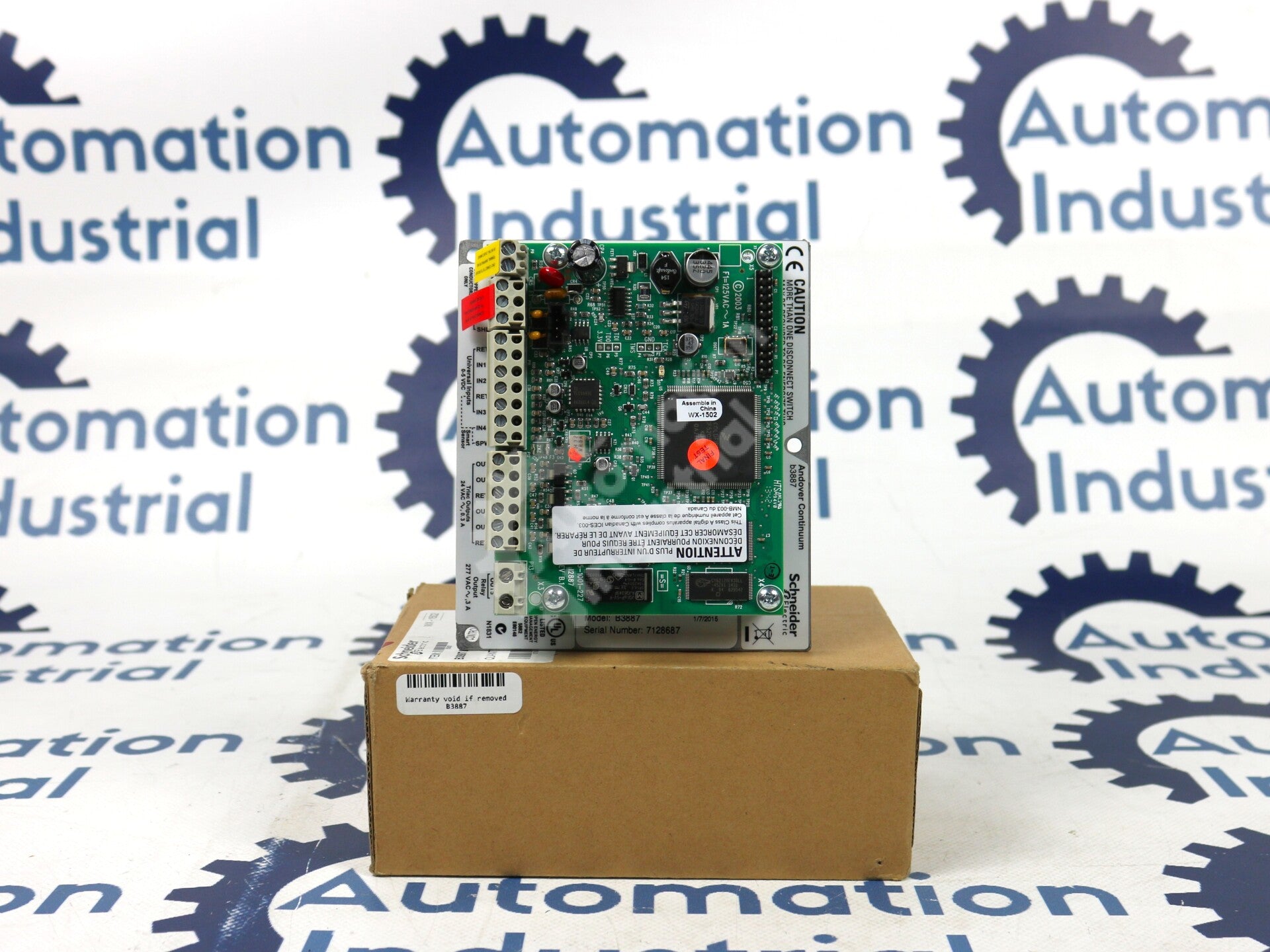 B3887 By Schneider Electric 9-Point Compact BACnet Controller and Sensor NSFP