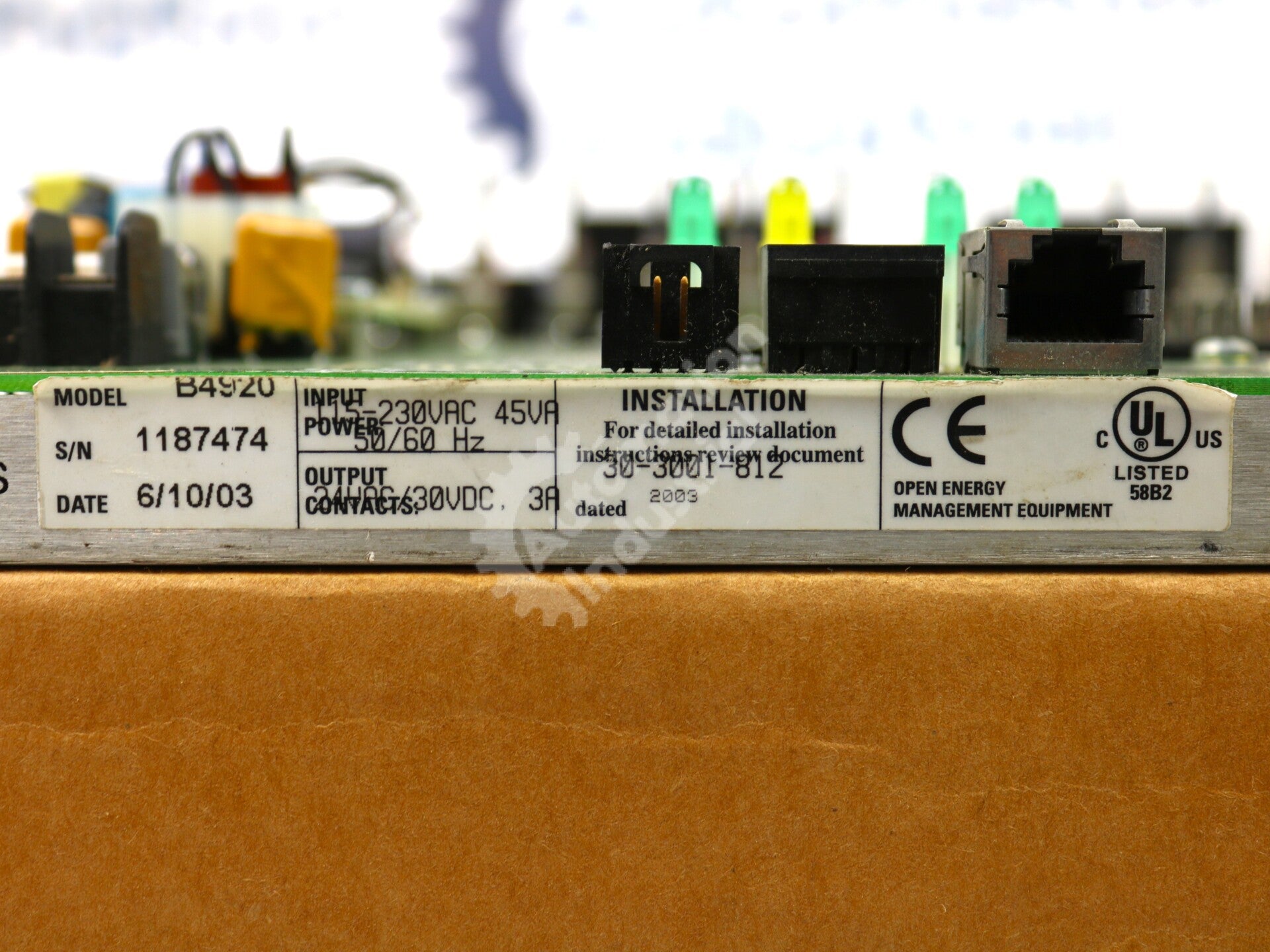 B4920 By Schneider Electric 05-1001-111 System Controller and BACnet Router